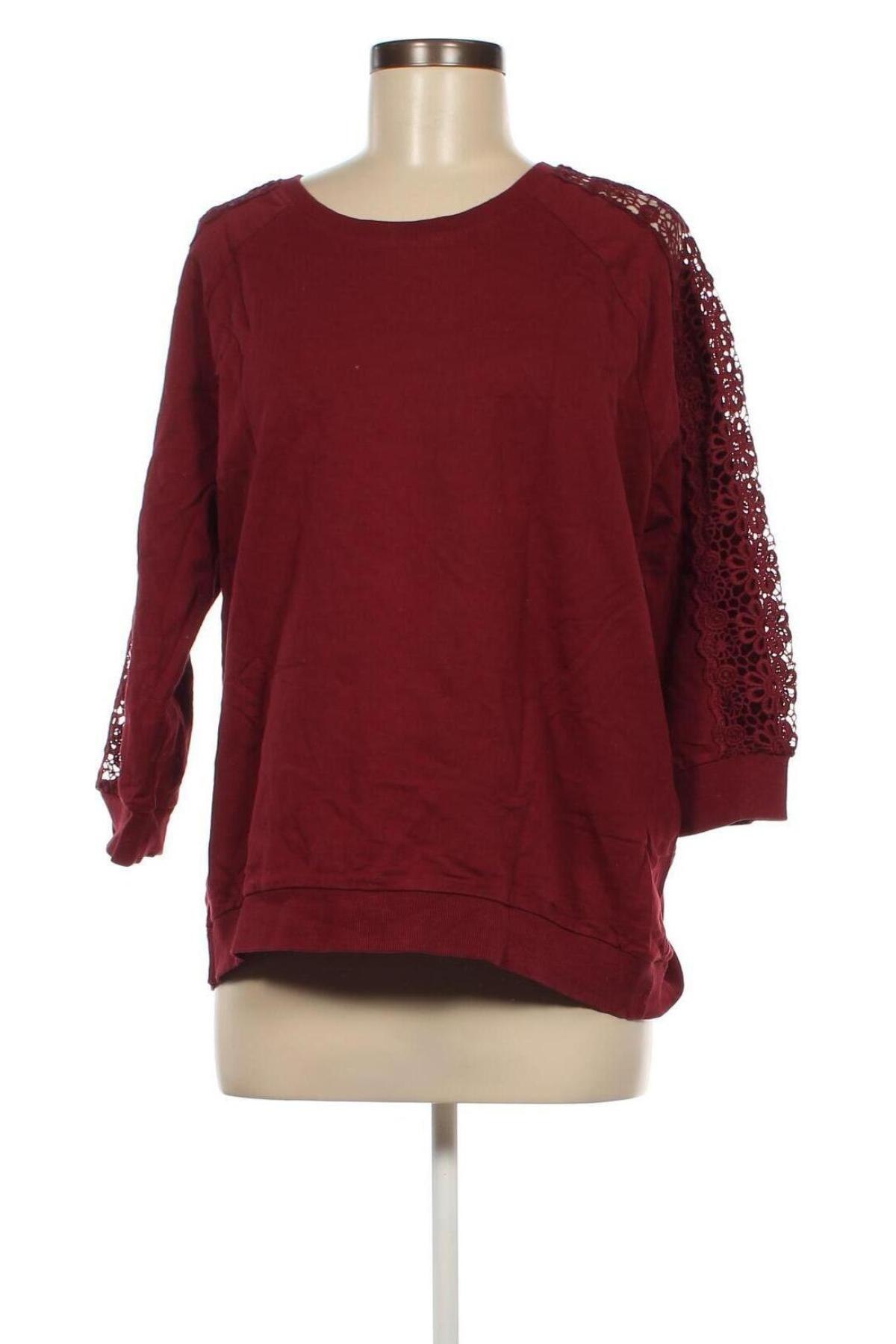 Дамска блуза Laura Torelli, Размер L, Цвят Червен, Цена 19,00 лв.