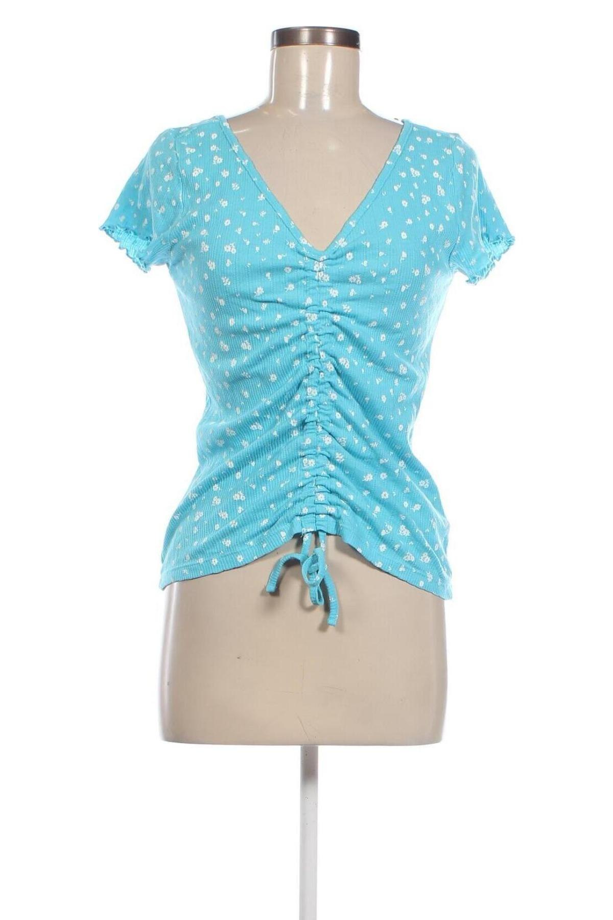 Дамска блуза Laura Torelli, Размер M, Цвят Син, Цена 36,10 лв.