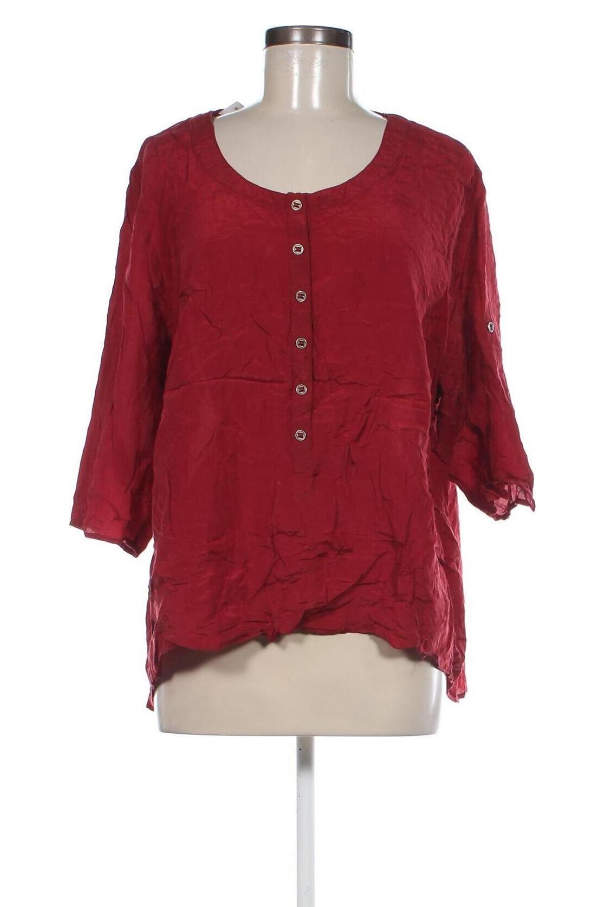 Дамска блуза Liberty, Размер XXL, Цвят Червен, Цена 34,00 лв.