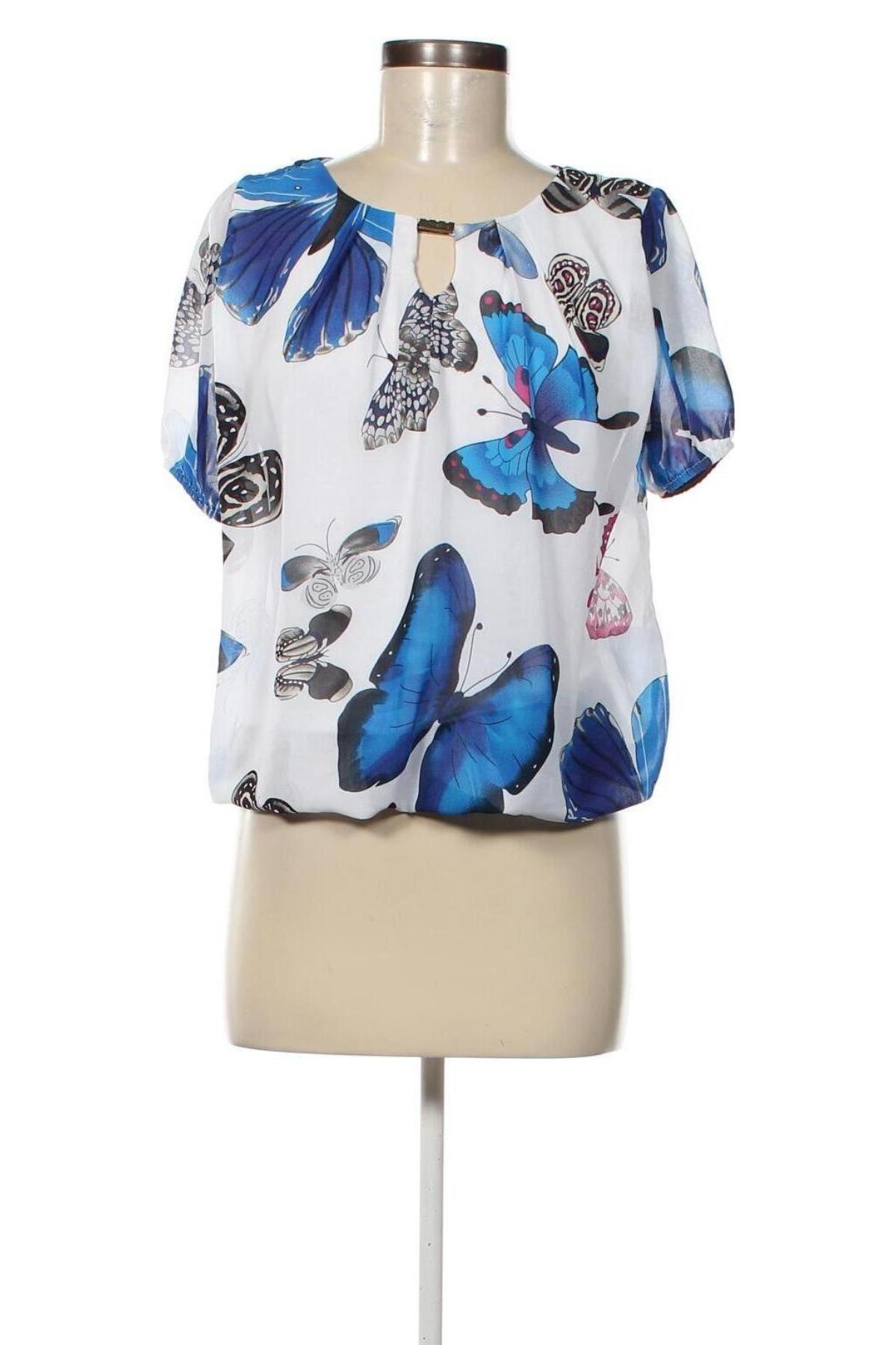 Γυναικεία μπλούζα Made In Italy, Μέγεθος M, Χρώμα Πολύχρωμο, Τιμή 5,54 €