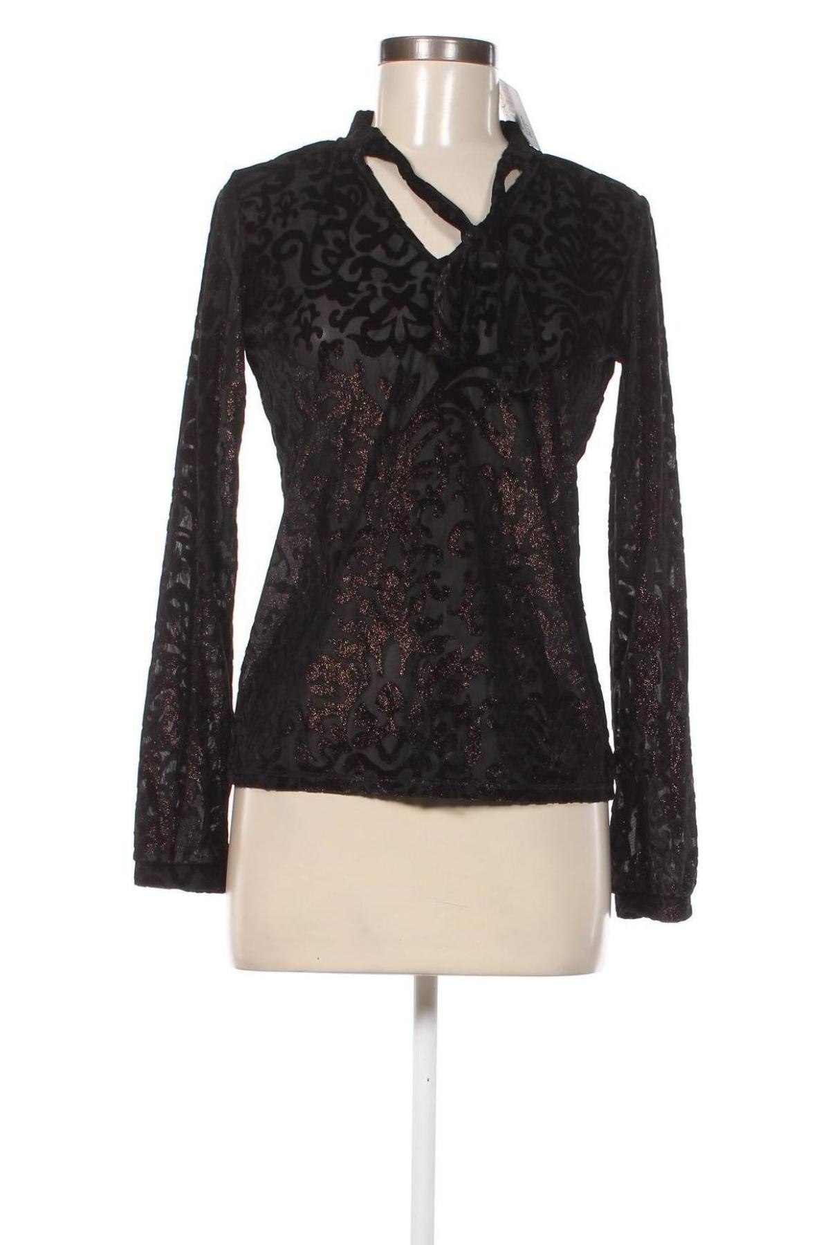 Дамска блуза Maison 123, Размер S, Цвят Черен, Цена 53,13 лв.