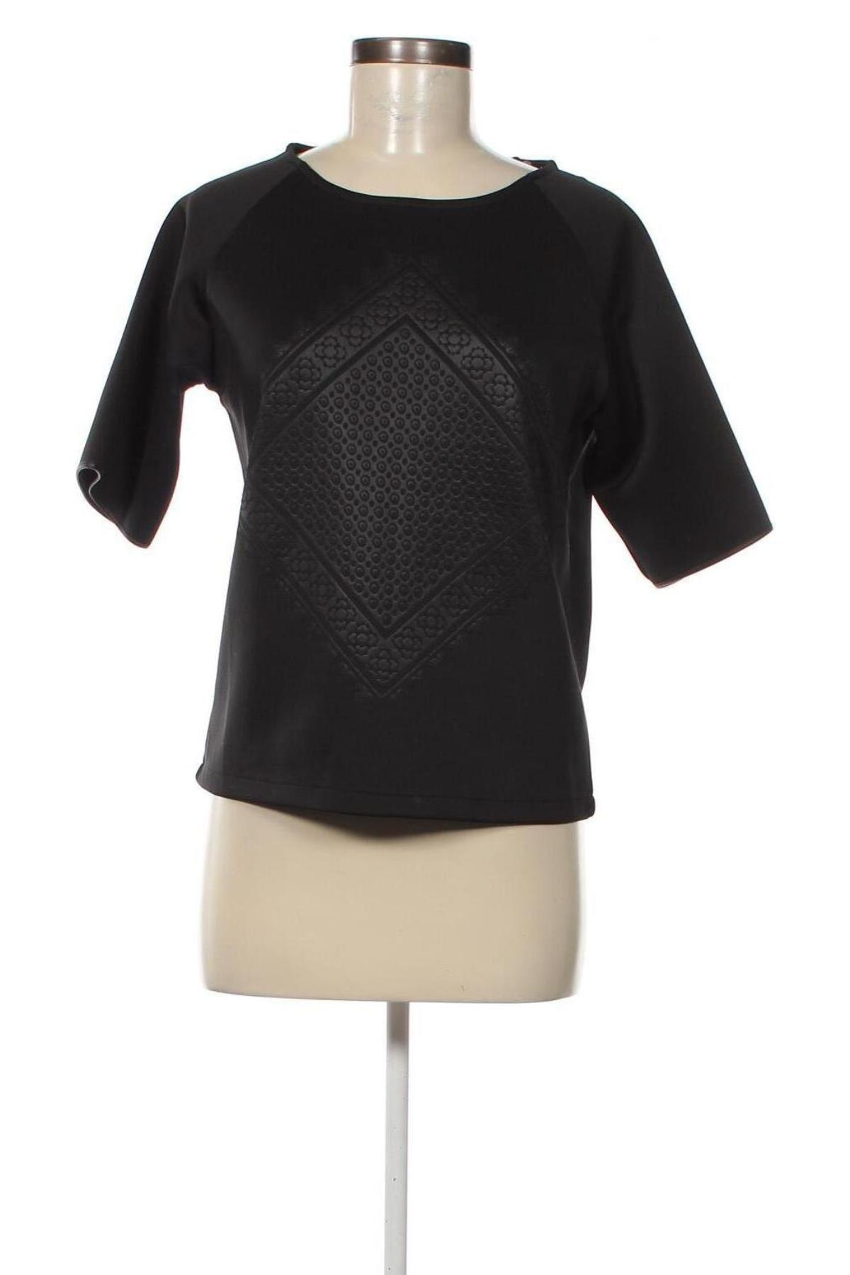 Γυναικεία μπλούζα Mo Urban, Μέγεθος S, Χρώμα Μαύρο, Τιμή 5,28 €