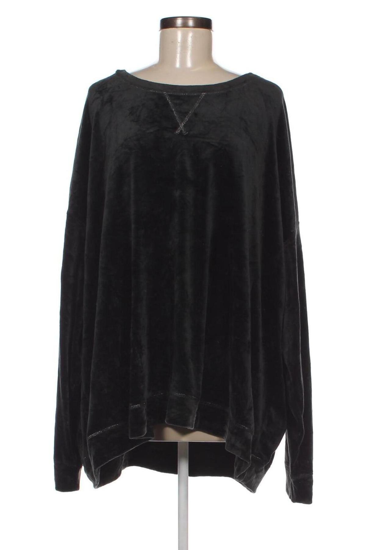 Γυναικεία μπλούζα Muk Luks, Μέγεθος 5XL, Χρώμα Μαύρο, Τιμή 19,98 €