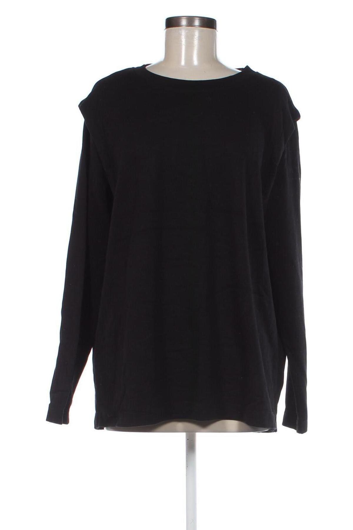 Γυναικεία μπλούζα Norah, Μέγεθος XL, Χρώμα Μαύρο, Τιμή 8,41 €