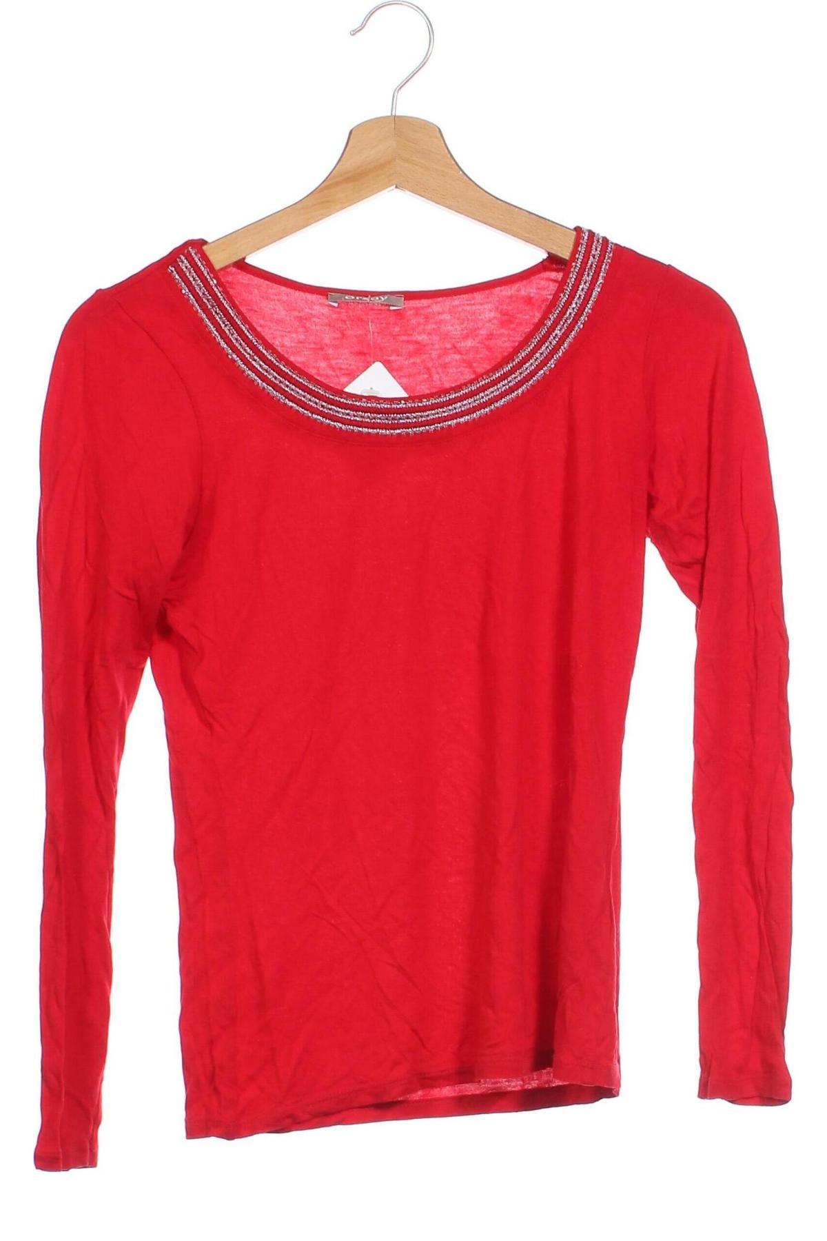 Damen Shirt Orsay, Größe XS, Farbe Rot, Preis € 1,99