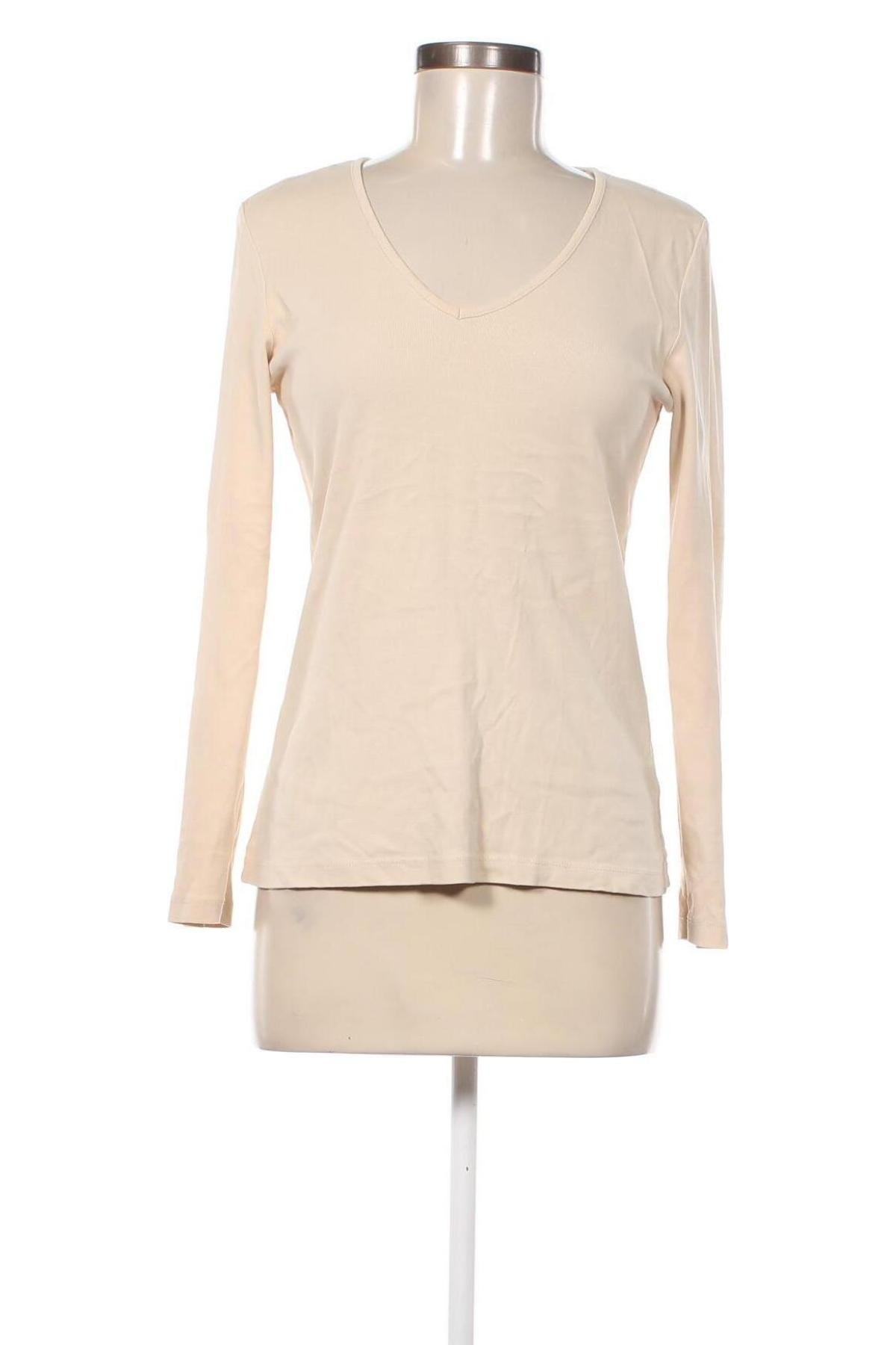 Damen Shirt Oui, Größe L, Farbe Beige, Preis € 4,99