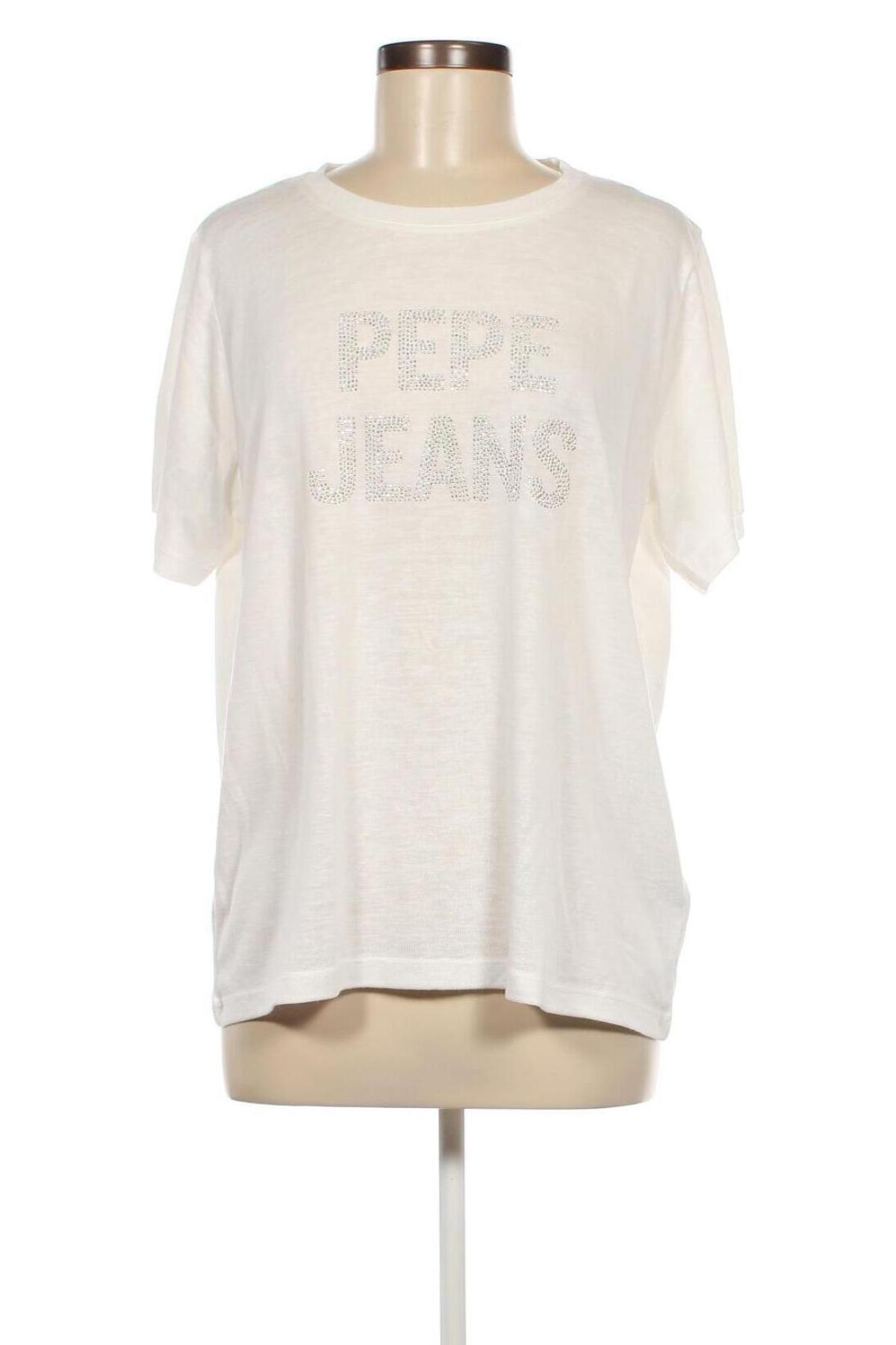 Bluză de femei Pepe Jeans, Mărime XL, Culoare Alb, Preț 142,10 Lei