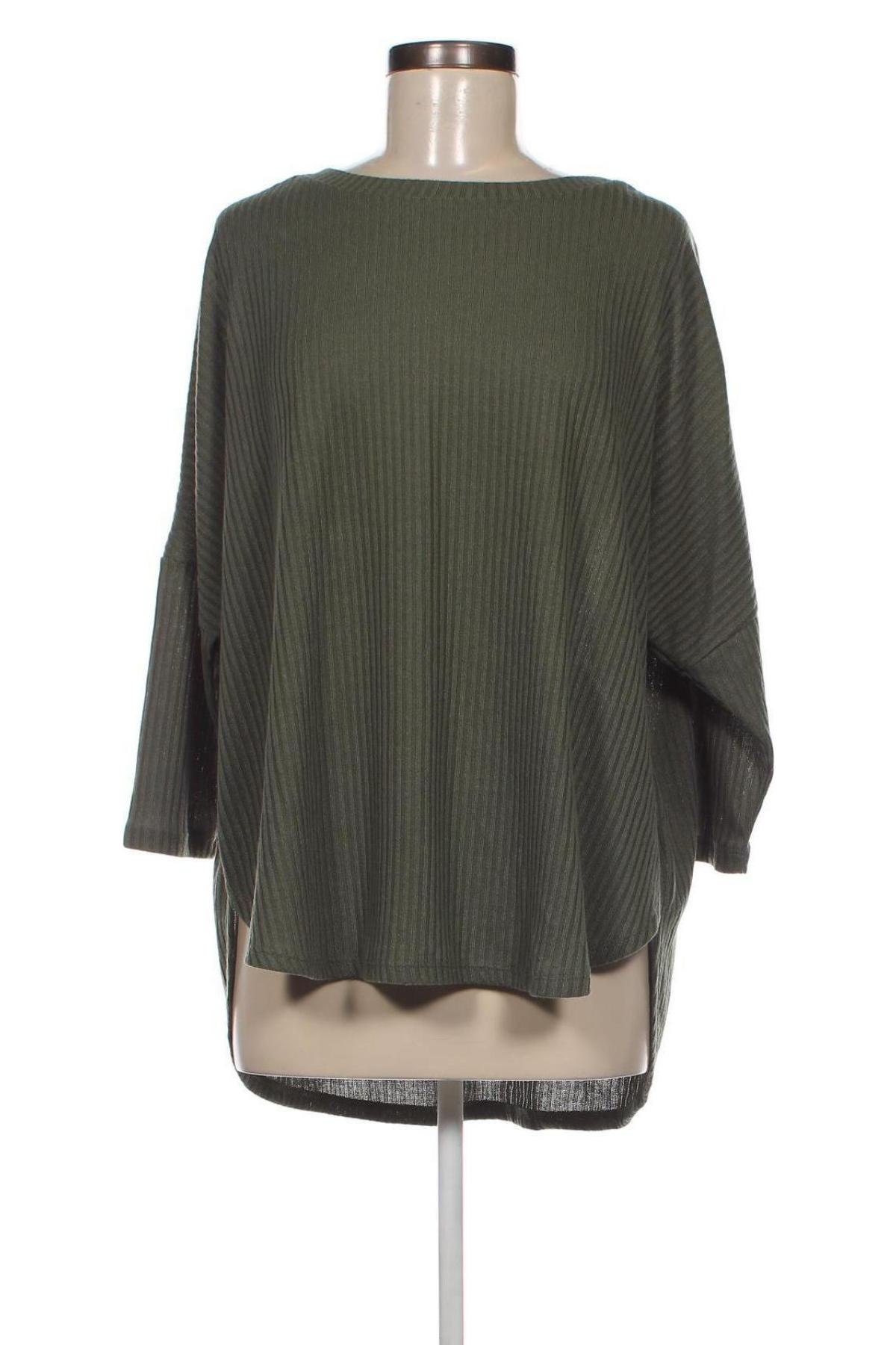 Γυναικεία μπλούζα Primark, Μέγεθος L, Χρώμα Πράσινο, Τιμή 3,41 €