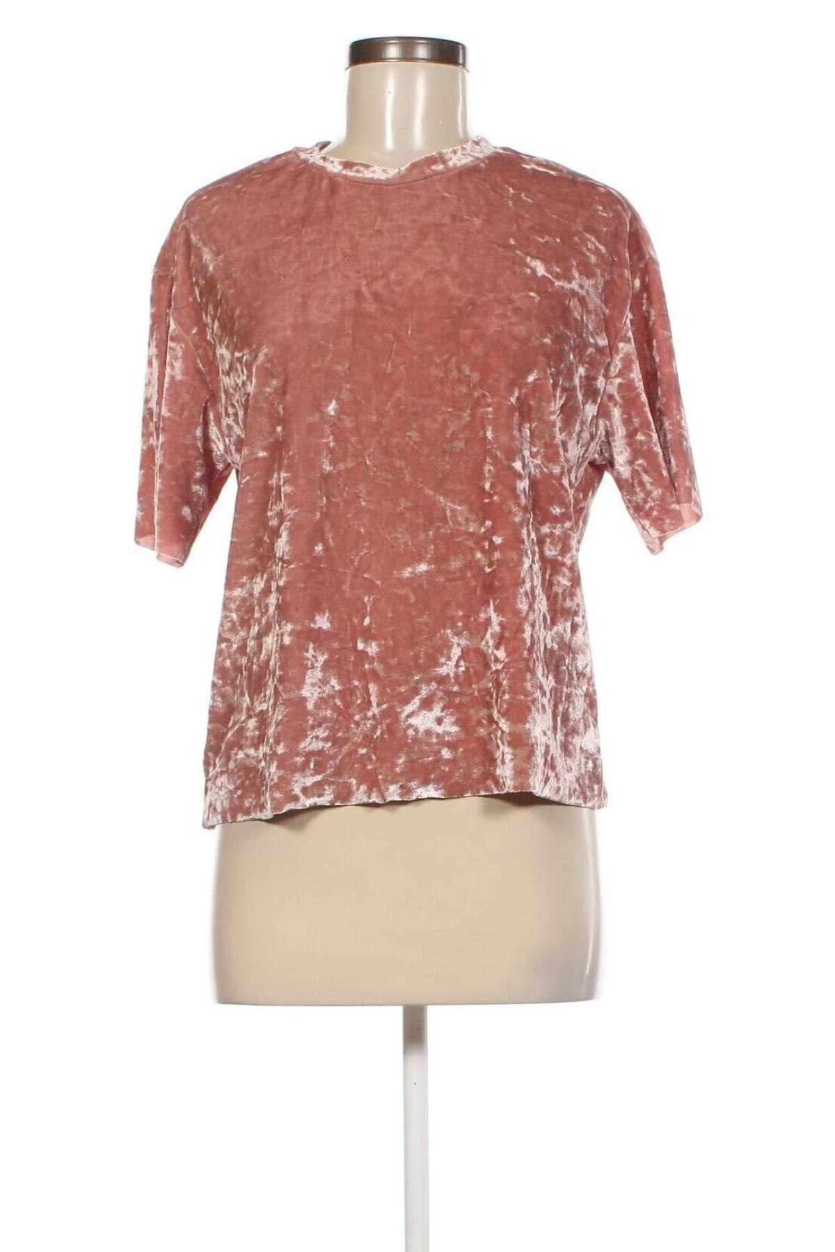 Γυναικεία μπλούζα Pull&Bear, Μέγεθος M, Χρώμα  Μπέζ, Τιμή 4,70 €