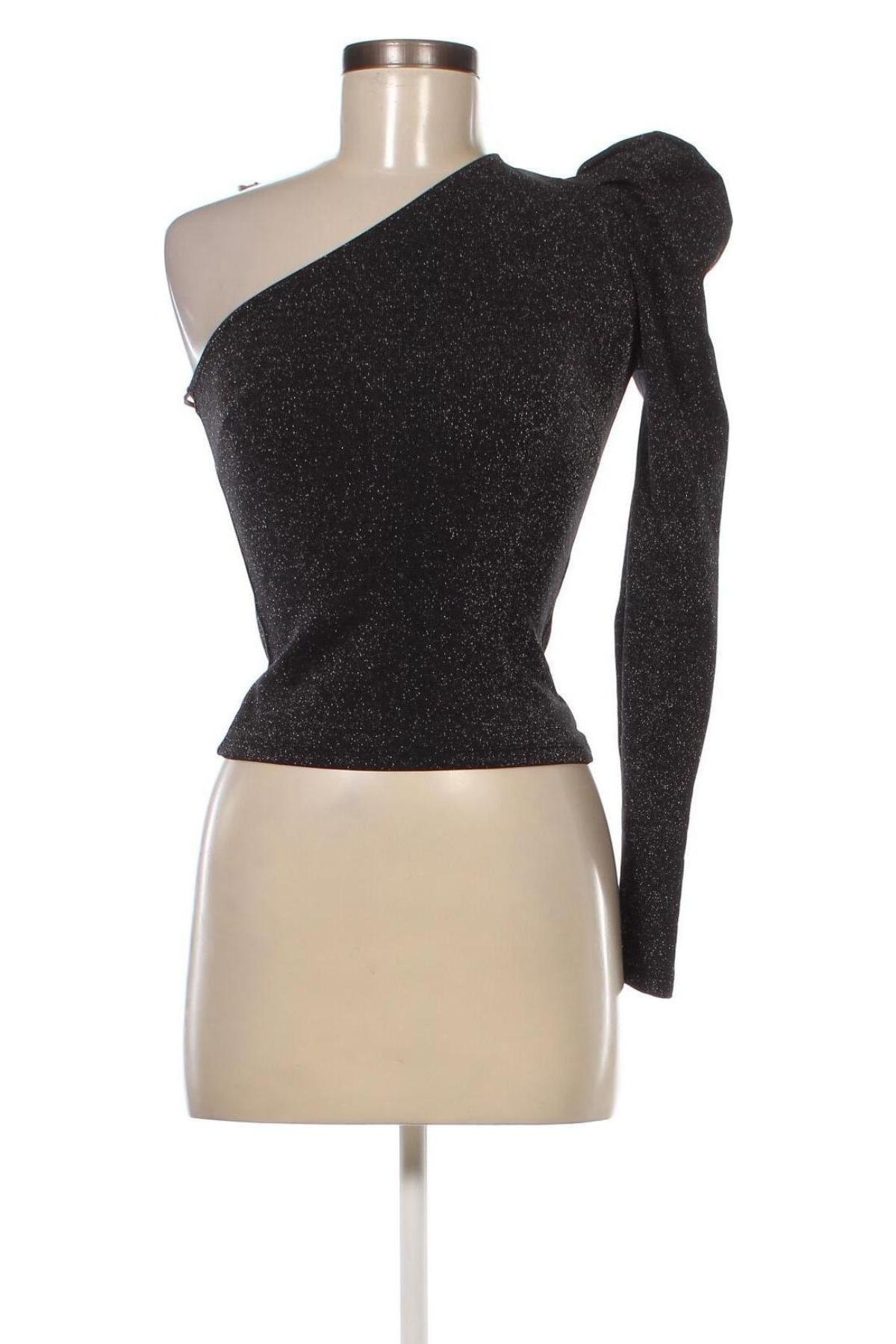 Дамска блуза Pull&Bear, Размер S, Цвят Черен, Цена 3,04 лв.