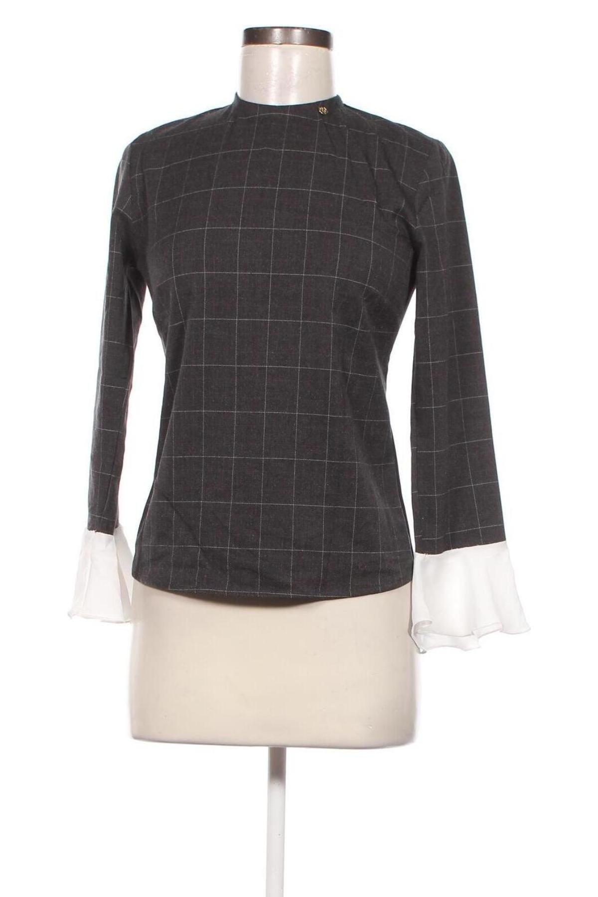 Γυναικεία μπλούζα Roberta Biagi, Μέγεθος XS, Χρώμα Γκρί, Τιμή 4,45 €