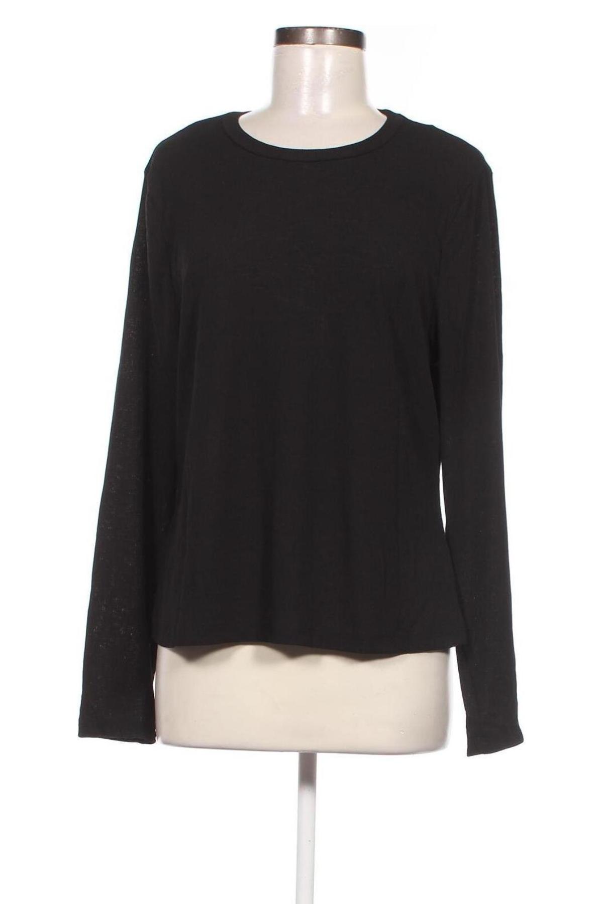 Дамска блуза SHEIN, Размер 3XL, Цвят Черен, Цена 8,55 лв.