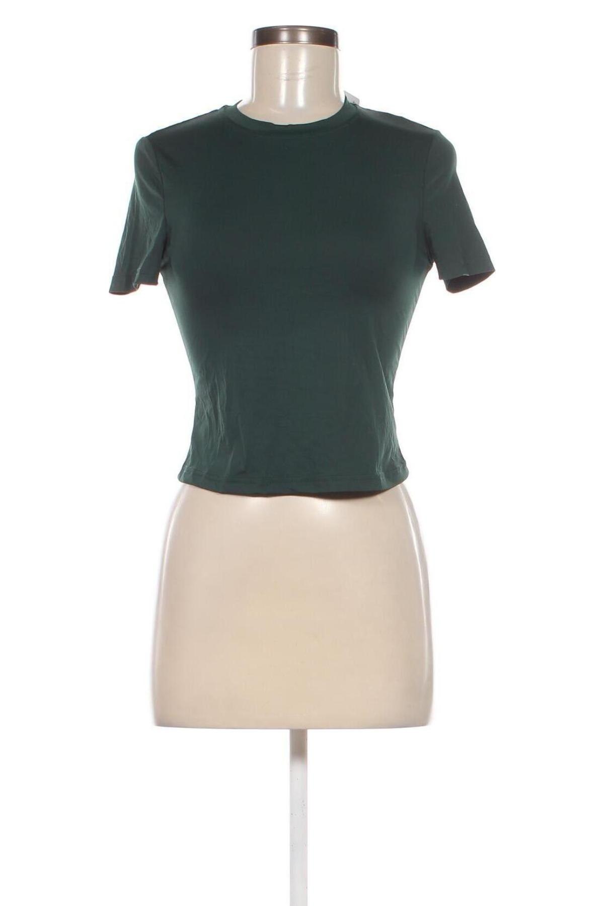 Дамска блуза SHEIN, Размер S, Цвят Зелен, Цена 9,71 лв.