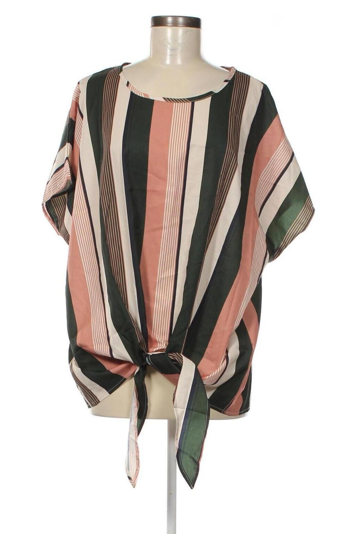 Γυναικεία μπλούζα SHEIN, Μέγεθος 4XL, Χρώμα Πολύχρωμο, Τιμή 8,18 €