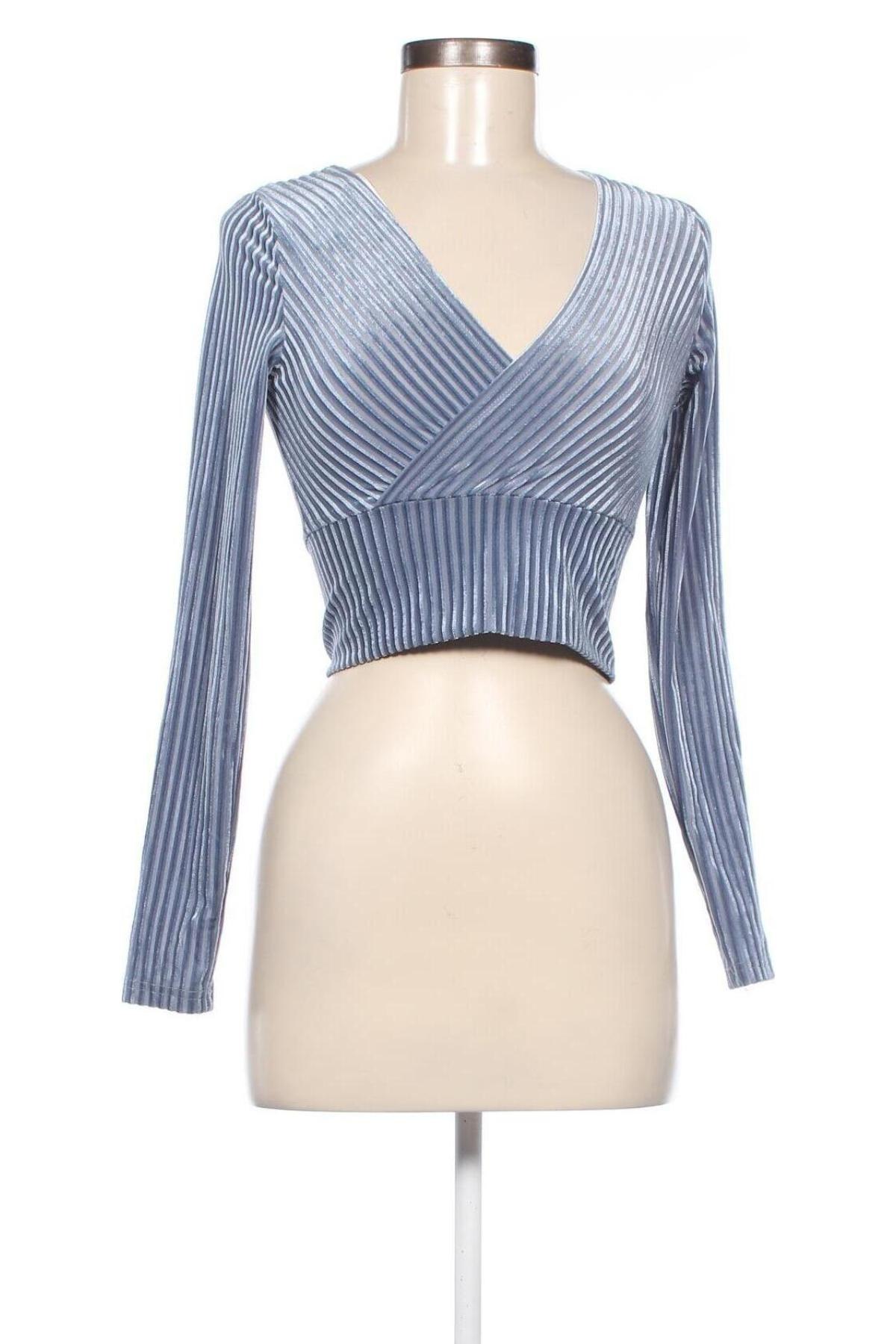 Γυναικεία μπλούζα SHEIN, Μέγεθος XS, Χρώμα Μπλέ, Τιμή 3,41 €