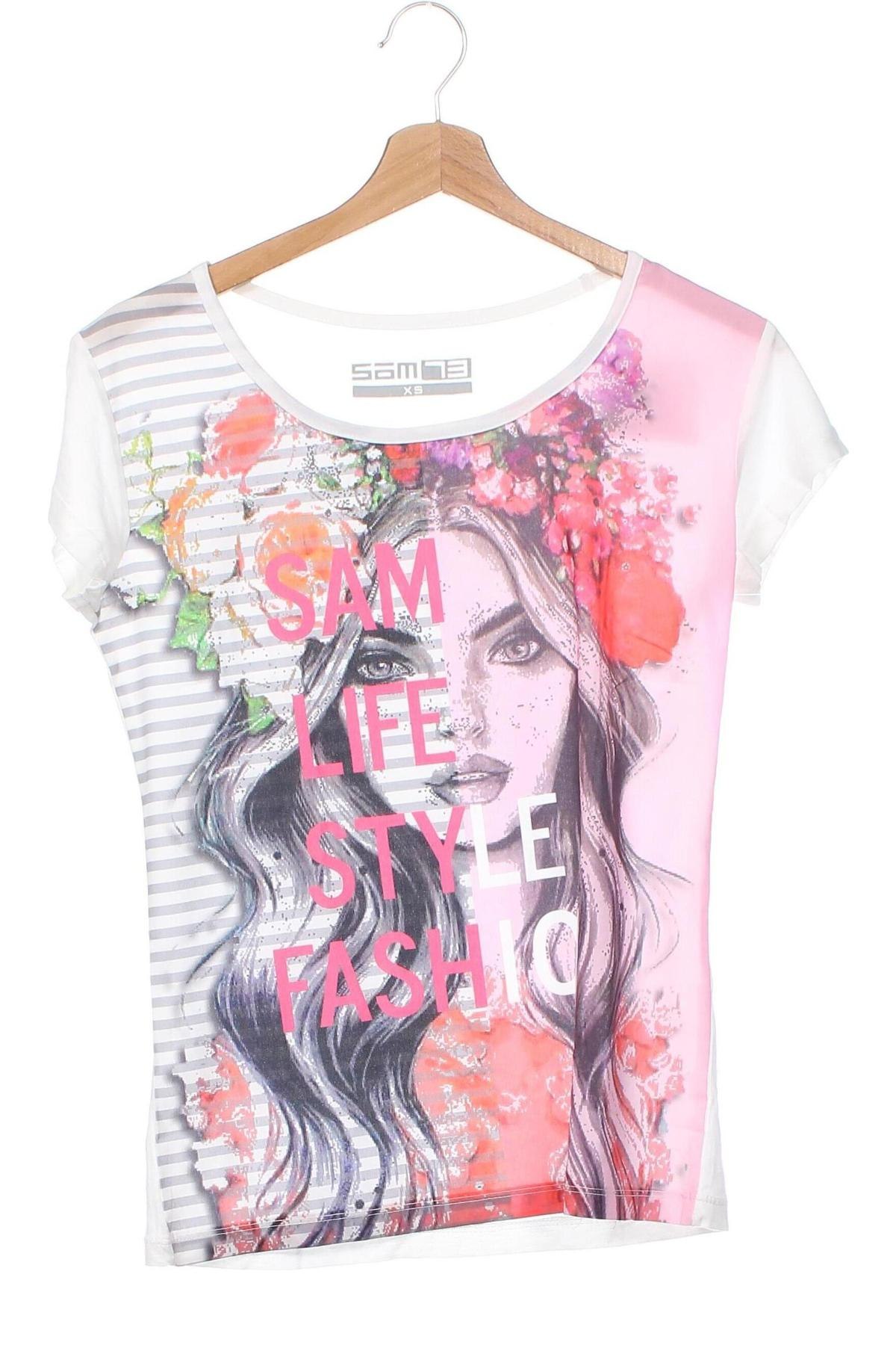 Γυναικεία μπλούζα Sam73, Μέγεθος XS, Χρώμα Πολύχρωμο, Τιμή 7,18 €