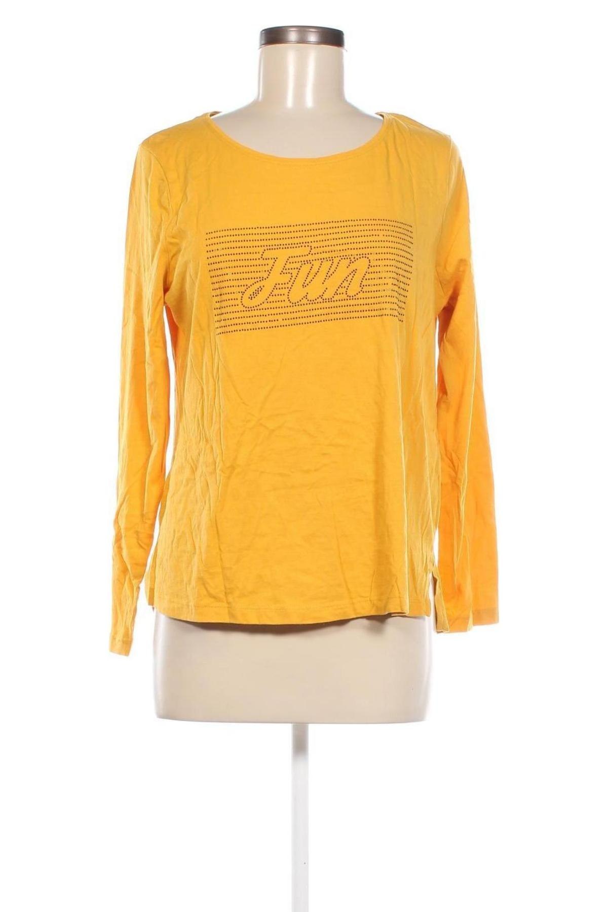 Дамска блуза Sfera, Размер XL, Цвят Жълт, Цена 7,60 лв.