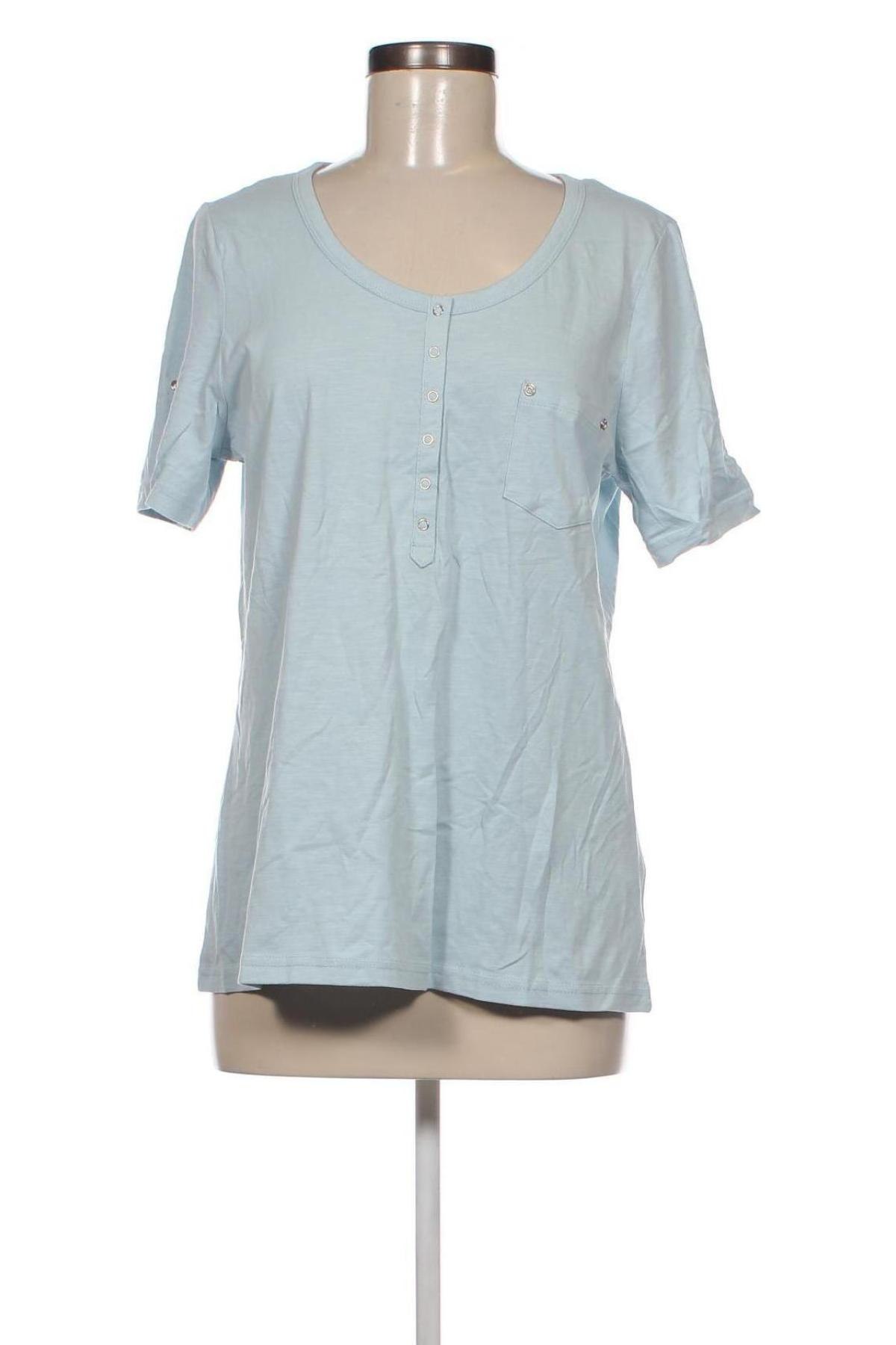 Damen Shirt Sheego, Größe L, Farbe Blau, Preis 39,69 €