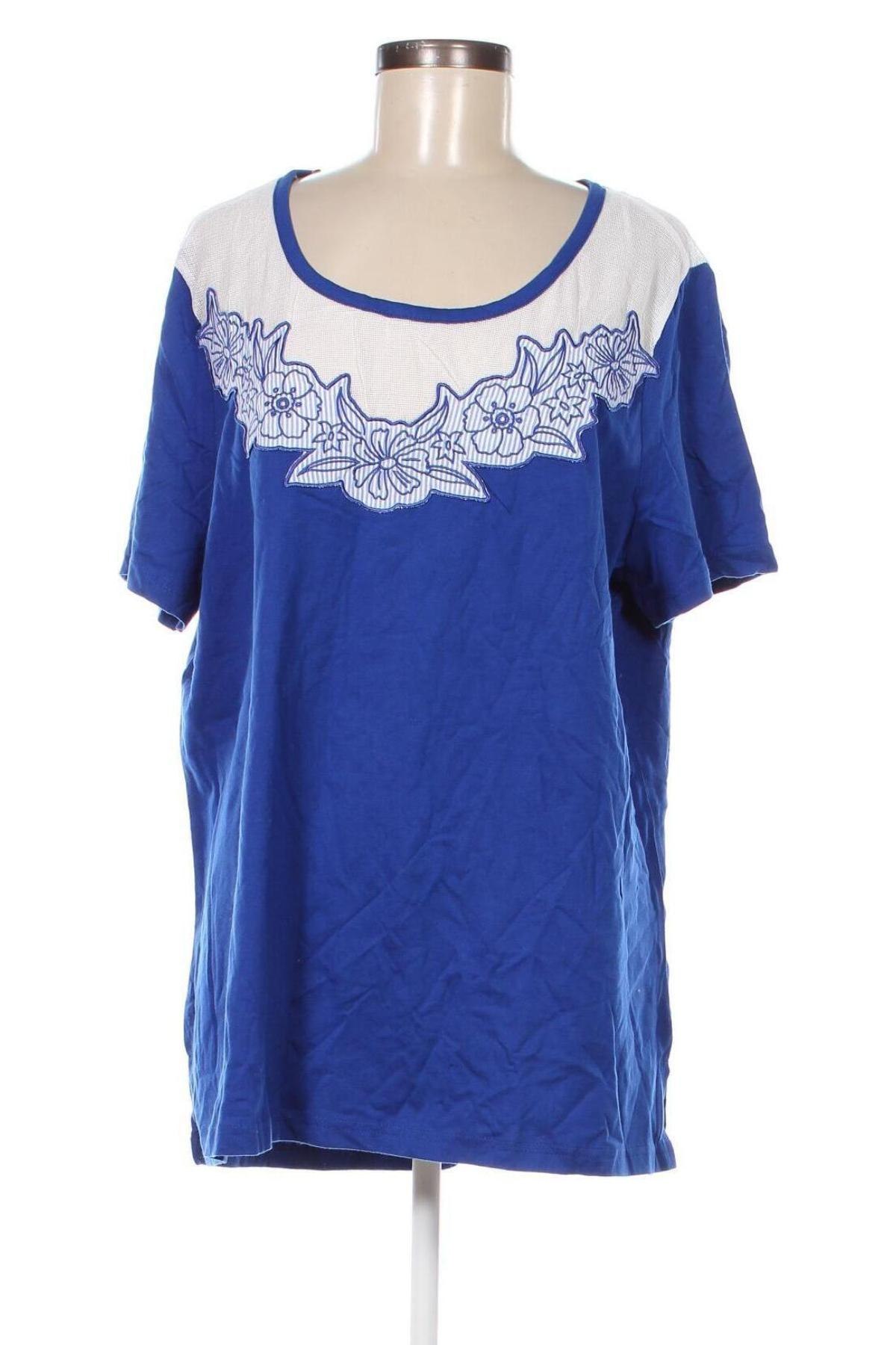 Damen Shirt Sheego, Größe XXL, Farbe Blau, Preis € 17,46