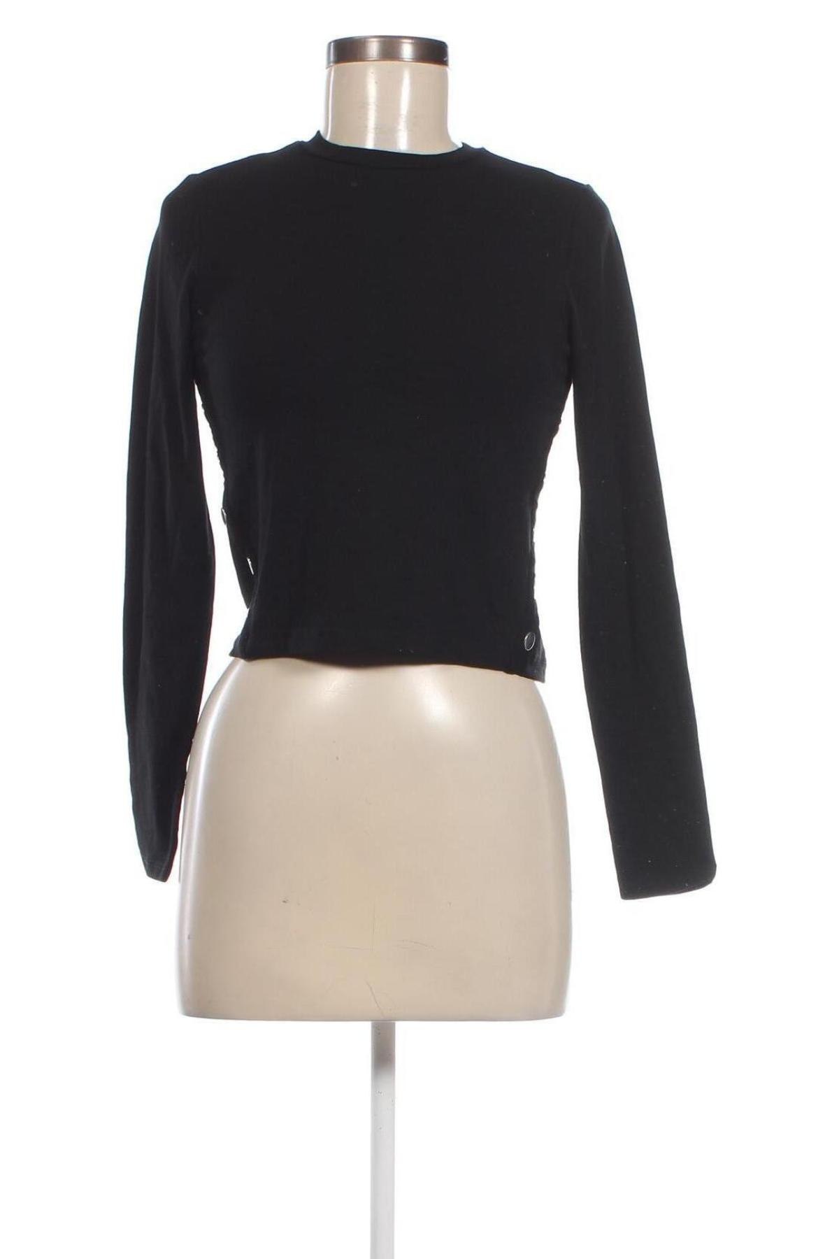Γυναικεία μπλούζα Sinsay, Μέγεθος M, Χρώμα Μαύρο, Τιμή 4,58 €