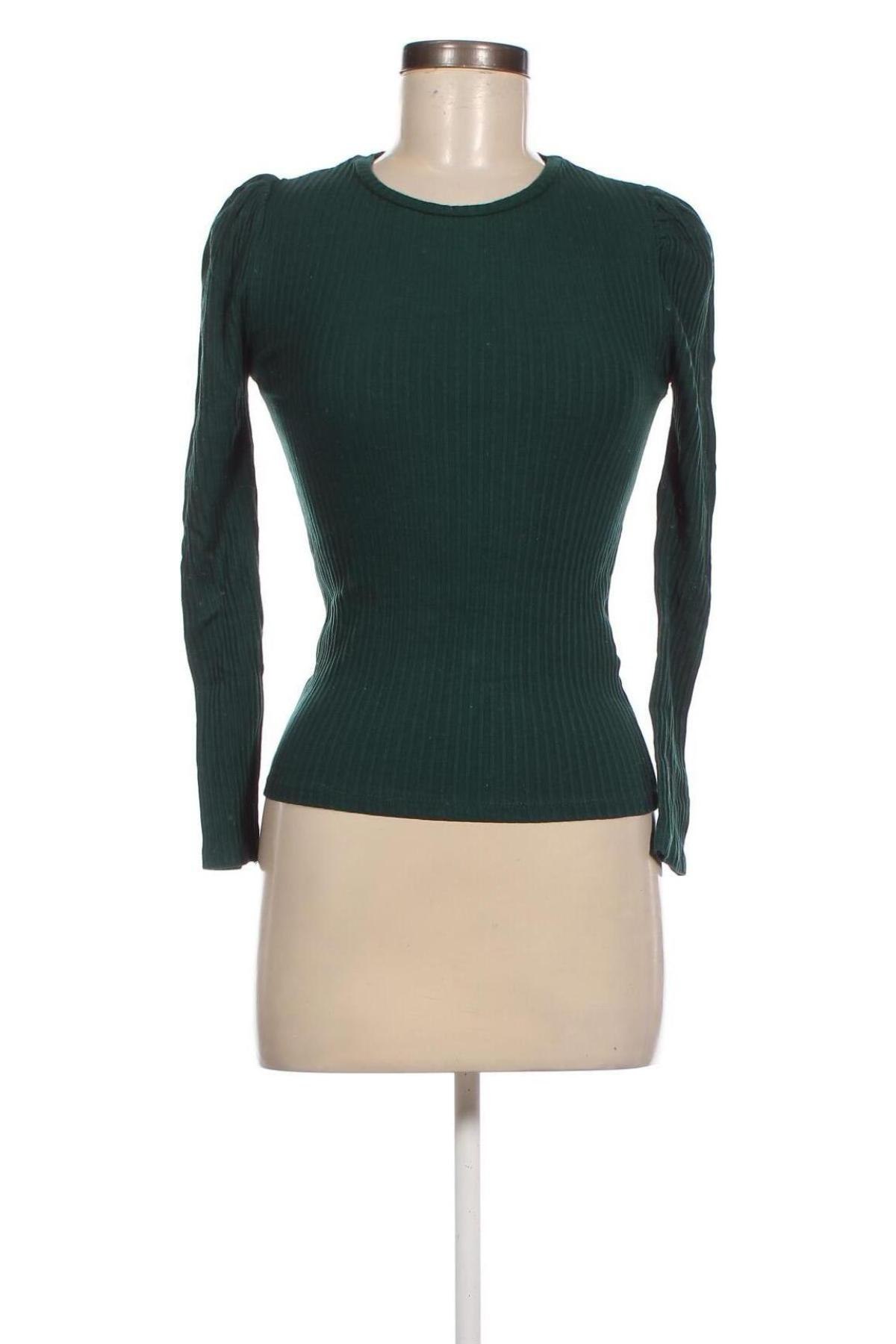 Bluză de femei Stradivarius, Mărime S, Culoare Verde, Preț 18,75 Lei