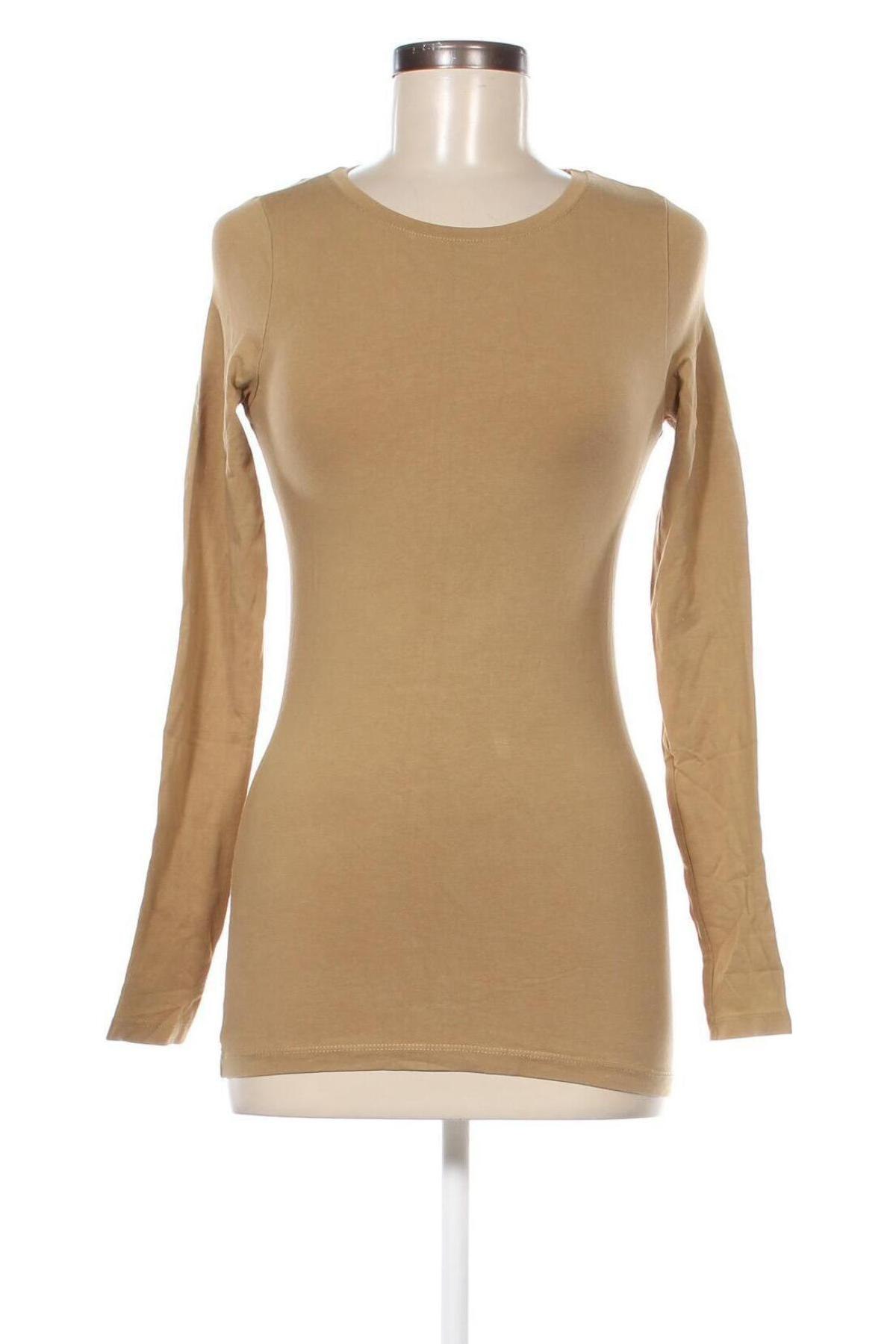 Damen Shirt Stradivarius, Größe S, Farbe Beige, Preis € 1,98