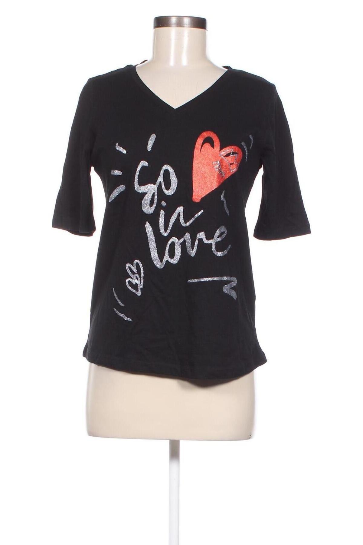 Γυναικεία μπλούζα Street One, Μέγεθος M, Χρώμα Μαύρο, Τιμή 5,95 €