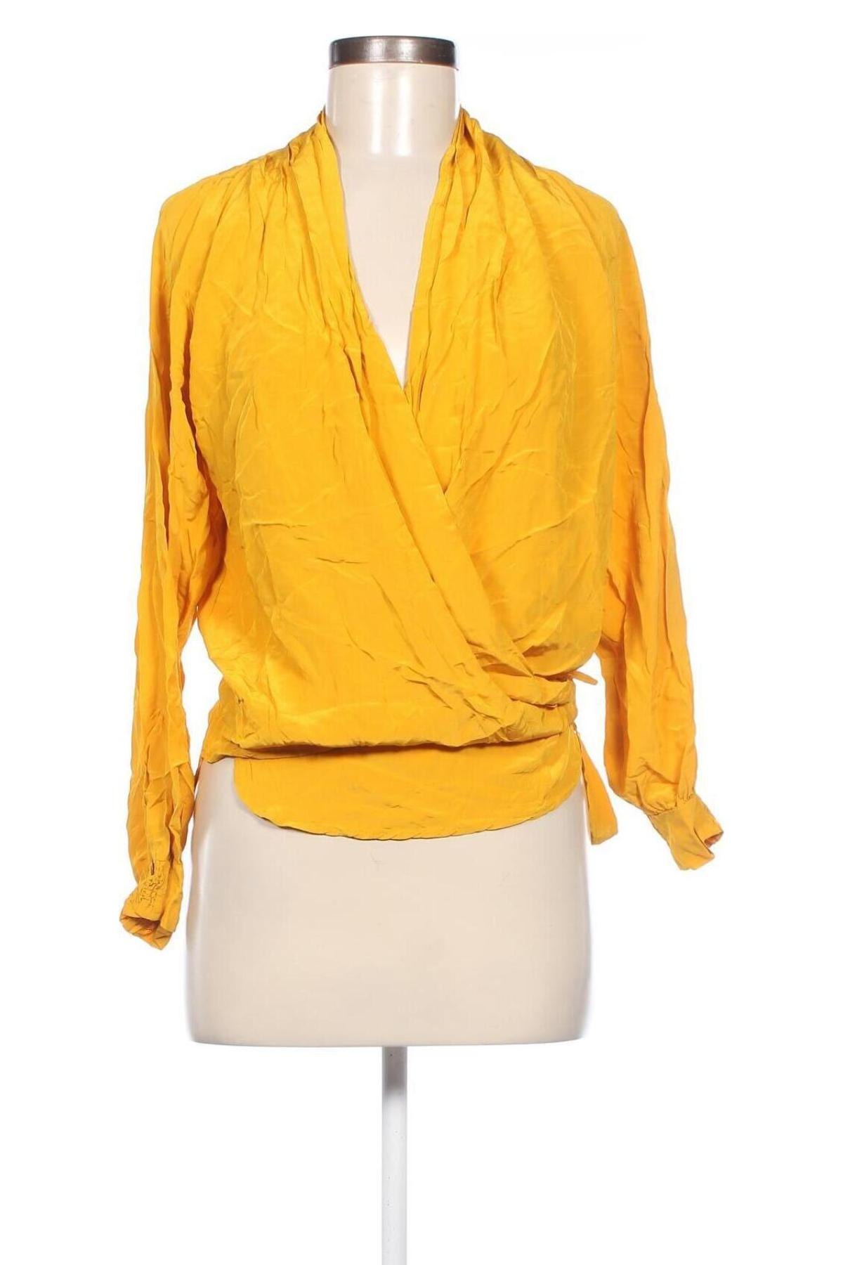 Γυναικεία μπλούζα Summum Woman, Μέγεθος XS, Χρώμα Κίτρινο, Τιμή 9,80 €
