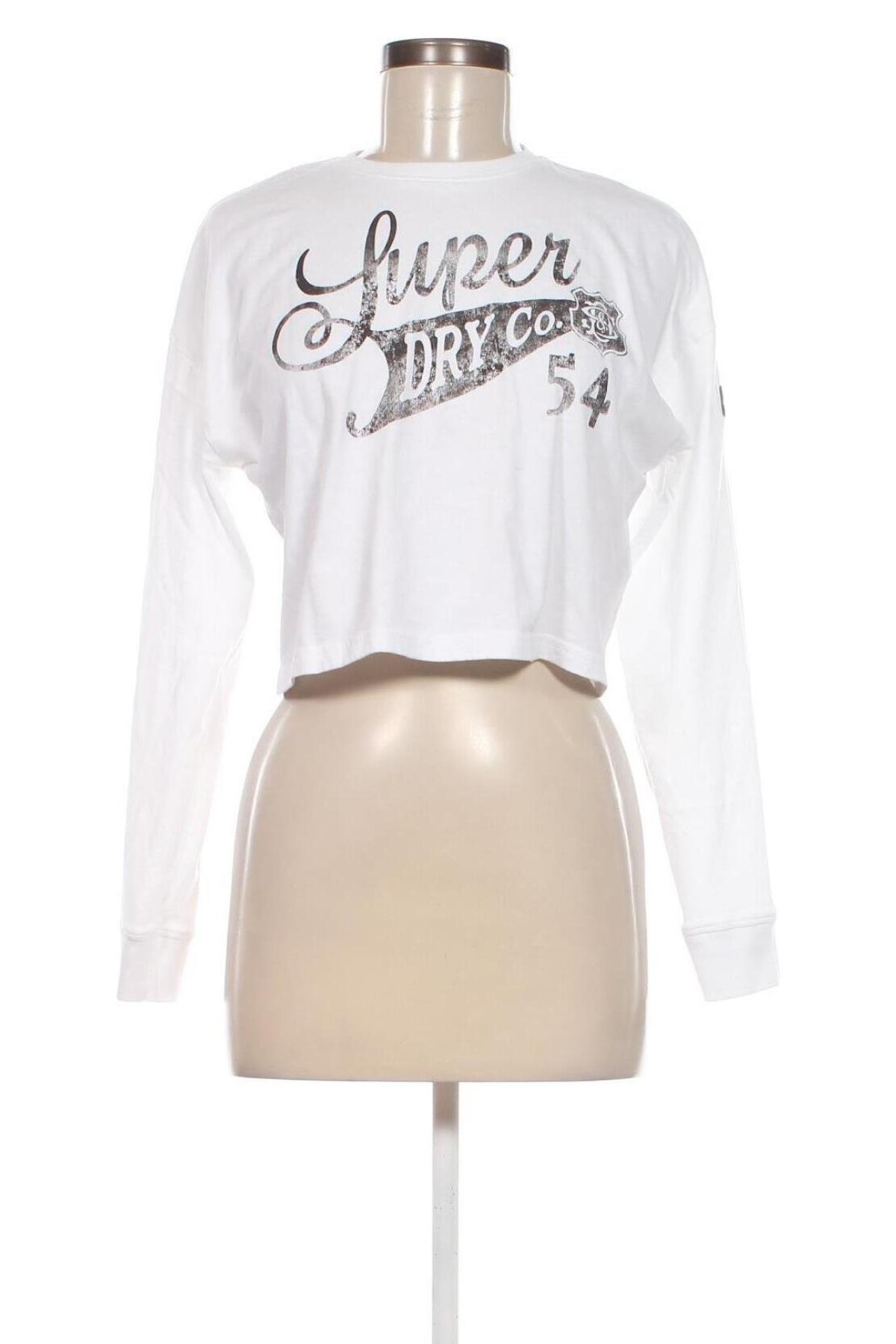 Γυναικεία μπλούζα Superdry, Μέγεθος M, Χρώμα Λευκό, Τιμή 8,55 €