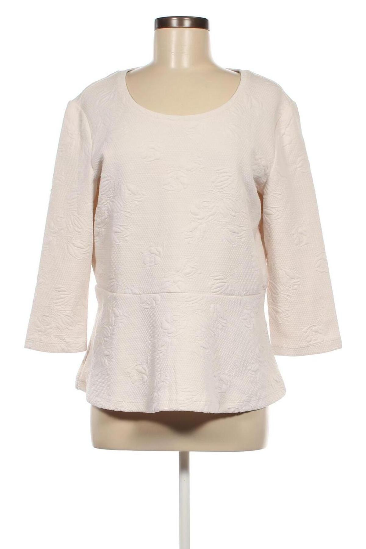 Γυναικεία μπλούζα Taifun, Μέγεθος M, Χρώμα Εκρού, Τιμή 9,80 €