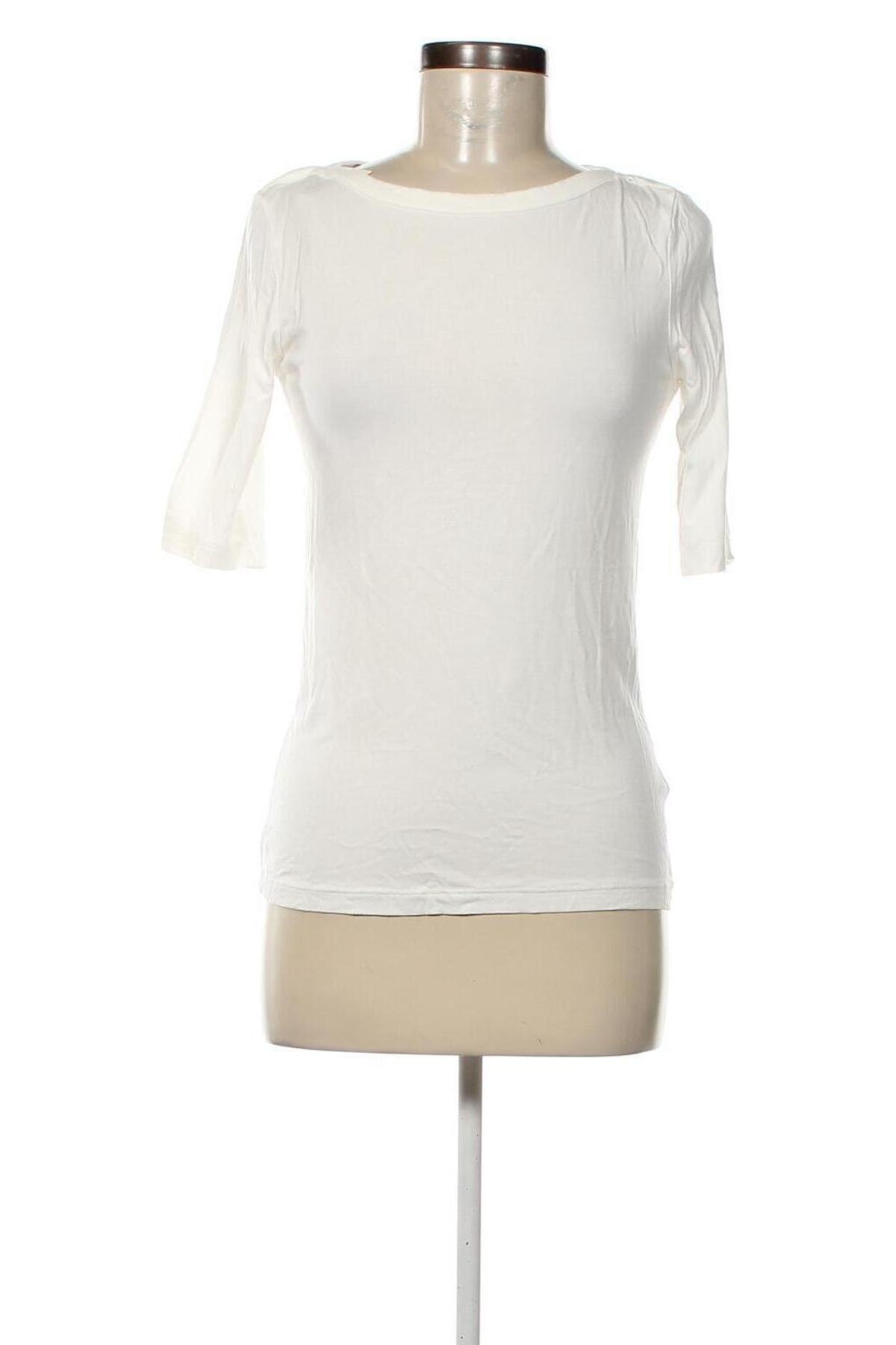 Дамска блуза Tom Tailor, Размер S, Цвят Екрю, Цена 32,59 лв.