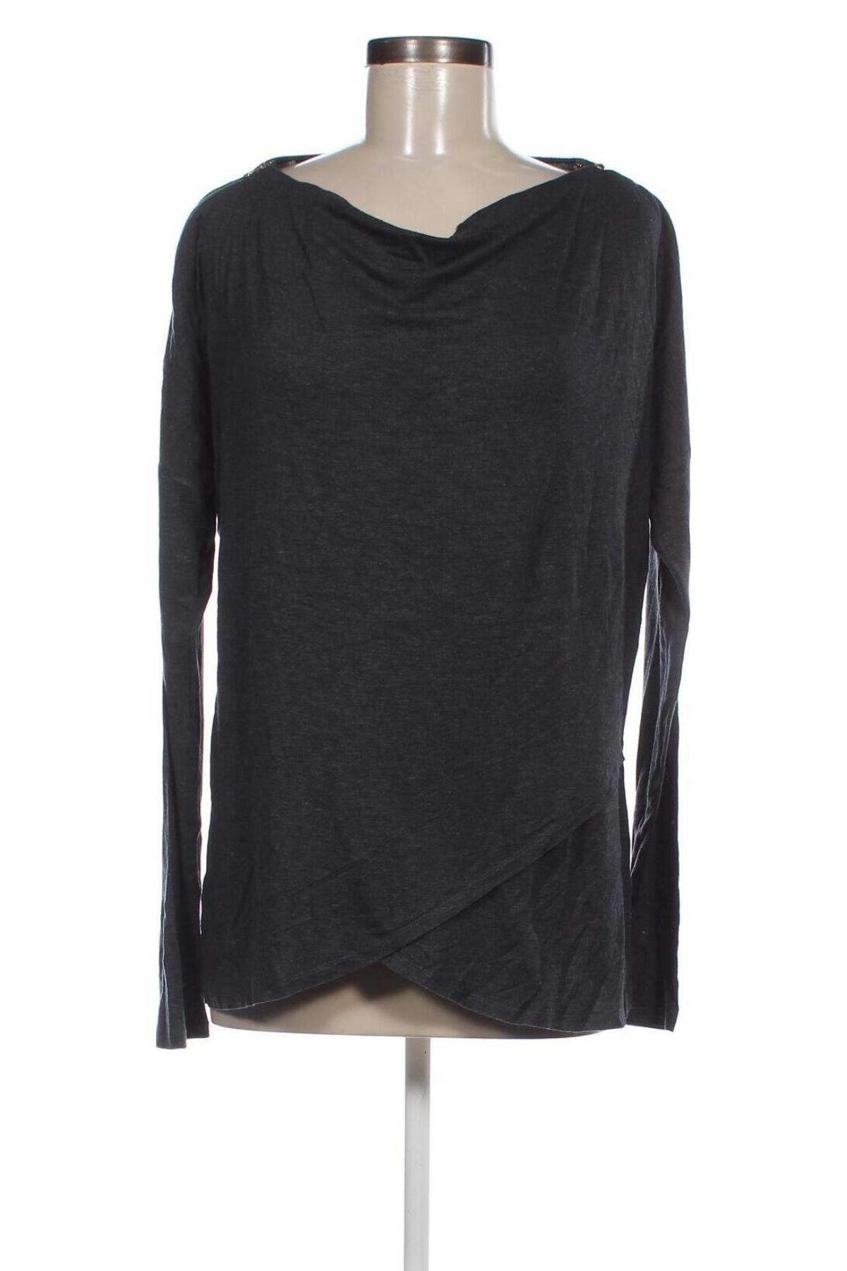 Γυναικεία μπλούζα Tom Tailor, Μέγεθος L, Χρώμα Γκρί, Τιμή 4,21 €