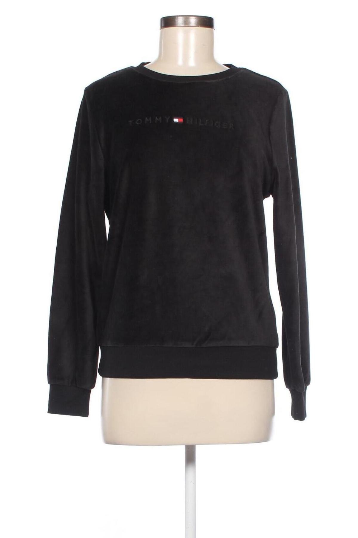 Дамска блуза Tommy Hilfiger, Размер XS, Цвят Черен, Цена 80,50 лв.