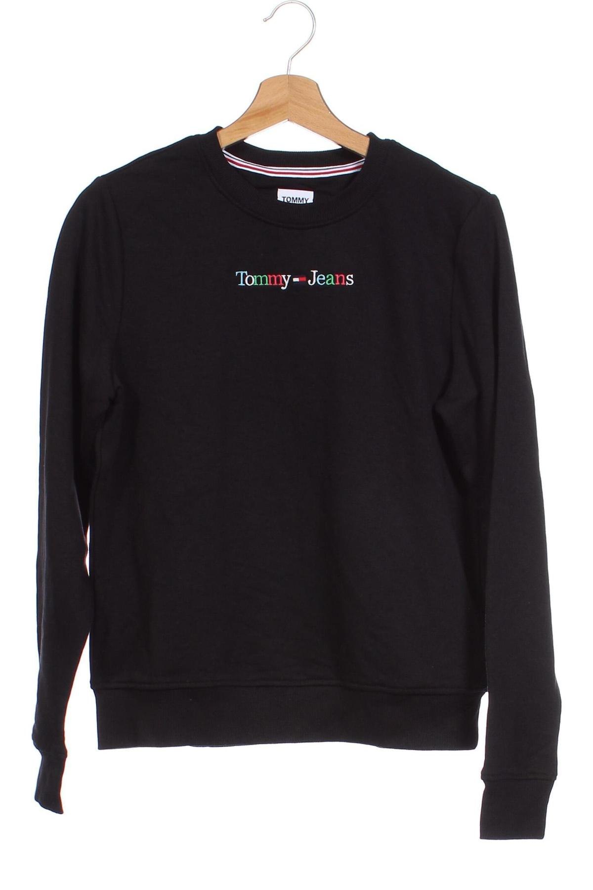 Γυναικεία μπλούζα Tommy Jeans, Μέγεθος S, Χρώμα Μαύρο, Τιμή 32,58 €