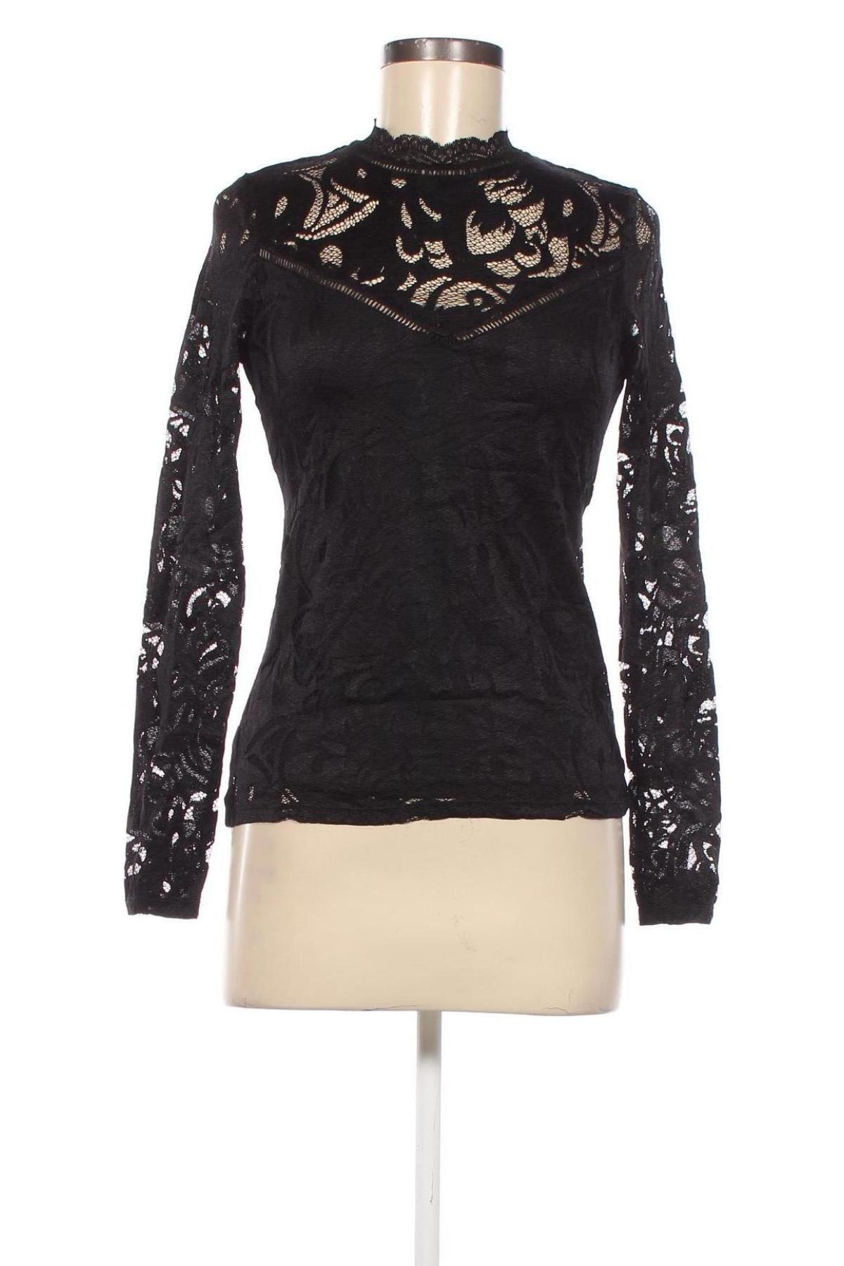 Γυναικεία μπλούζα VILA, Μέγεθος XS, Χρώμα Μαύρο, Τιμή 3,34 €
