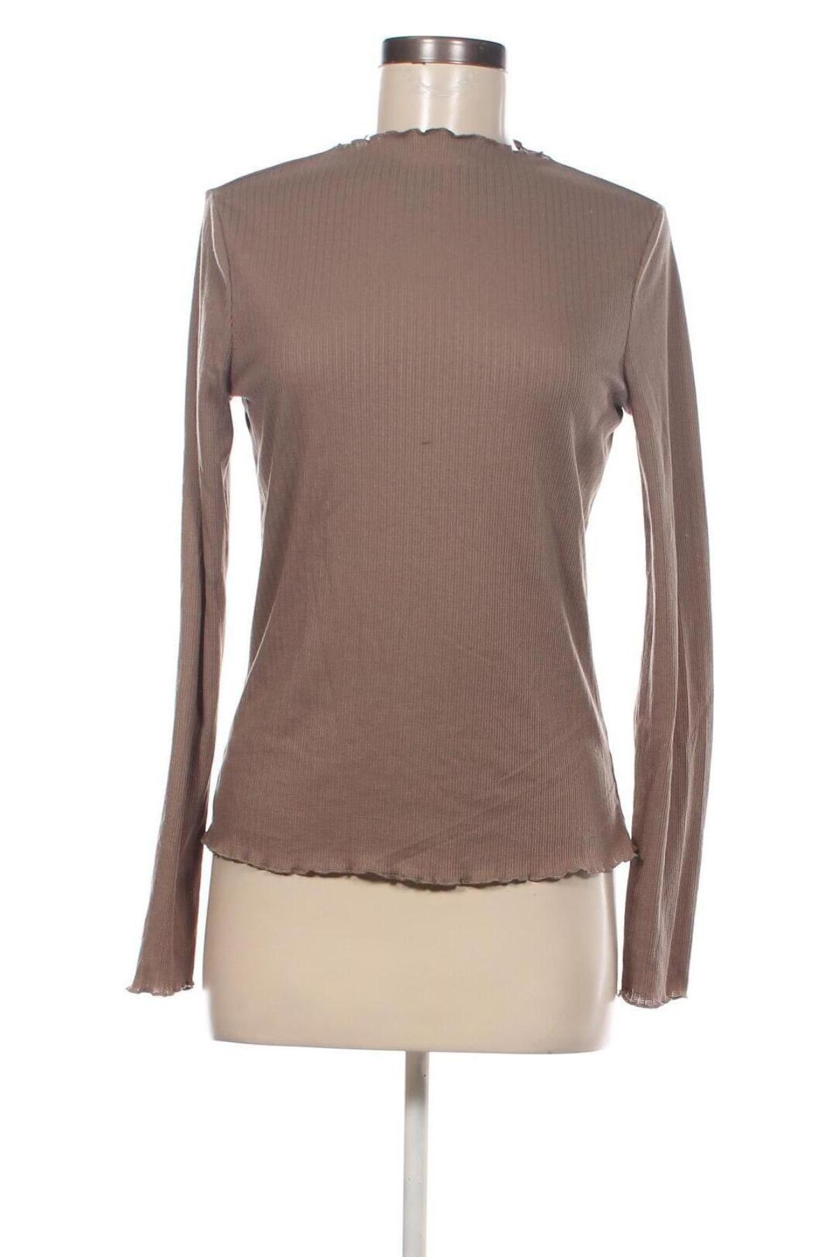 Damen Shirt Via, Größe M, Farbe Beige, Preis € 2,99