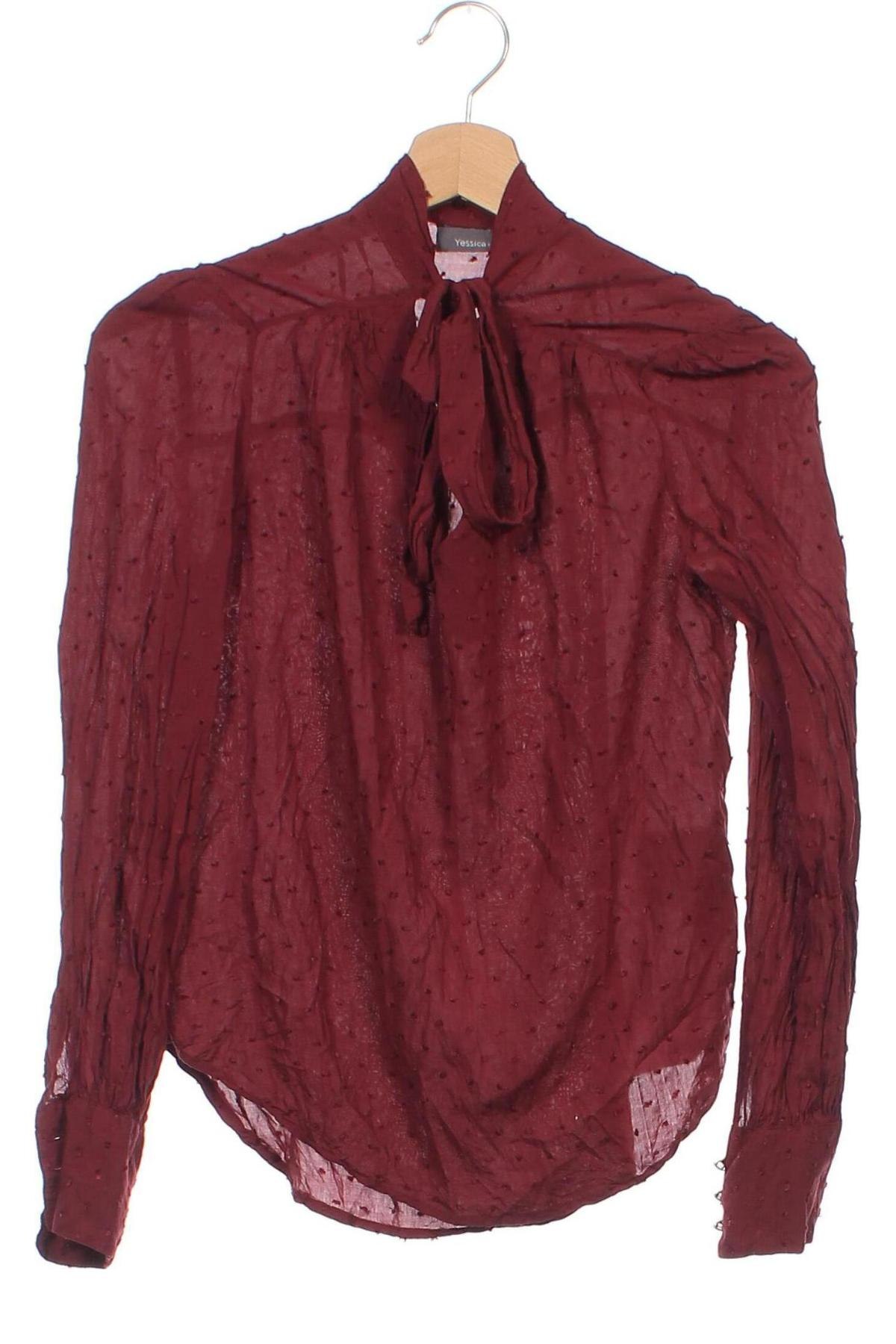 Bluză de femei Yessica, Mărime XS, Culoare Roșu, Preț 28,43 Lei