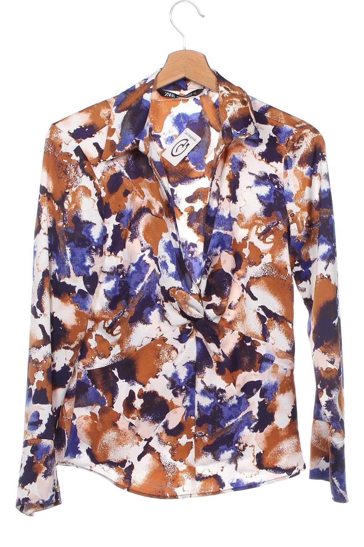 Damen Shirt Zara, Größe XS, Farbe Mehrfarbig, Preis 11,19 €