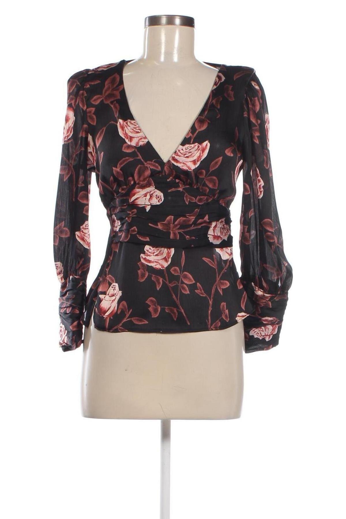 Дамска блуза Zara, Размер S, Цвят Многоцветен, Цена 13,14 лв.