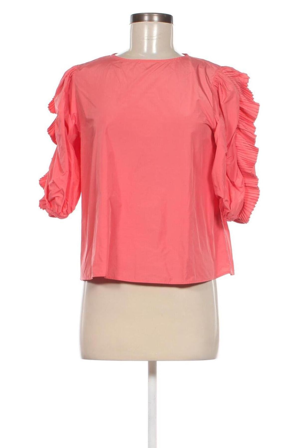 Дамска блуза Zara, Размер M, Цвят Розов, Цена 29,89 лв.