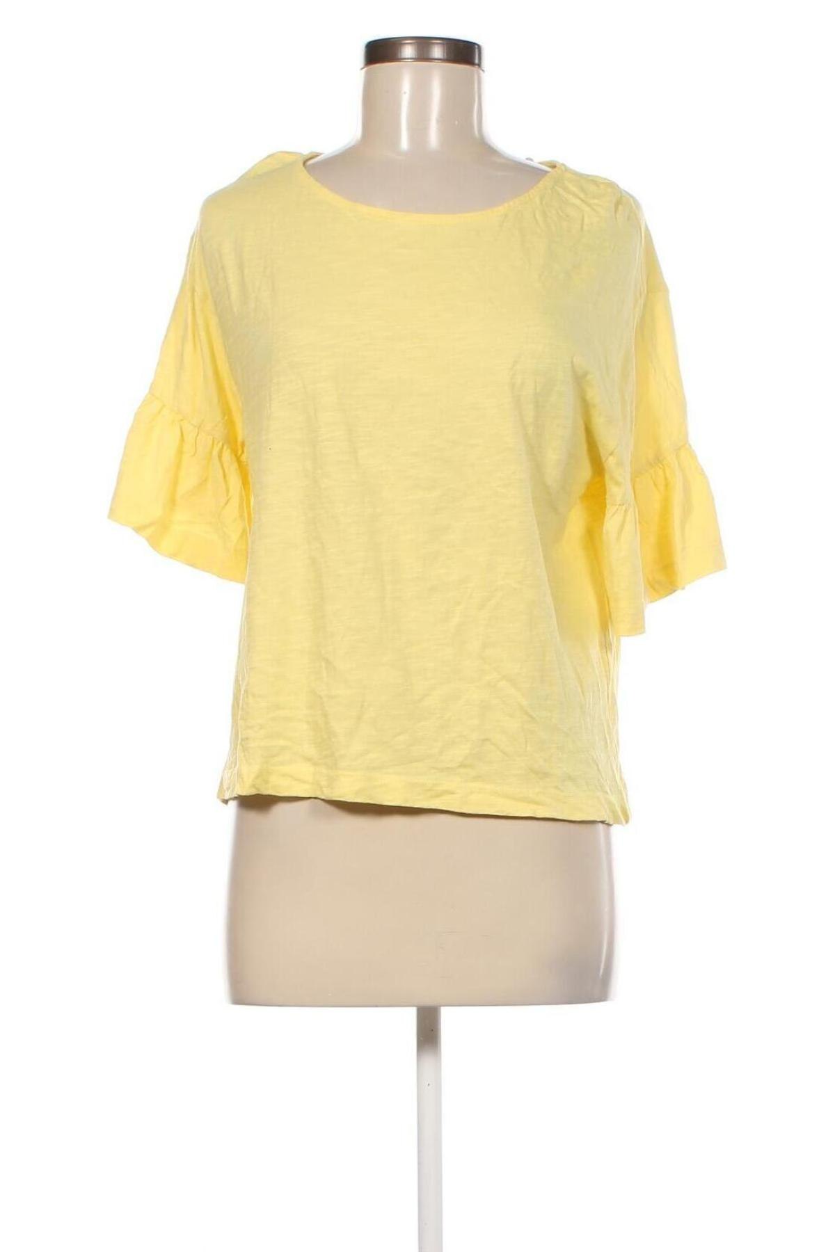 Γυναικεία μπλούζα Zara, Μέγεθος S, Χρώμα Κίτρινο, Τιμή 4,30 €