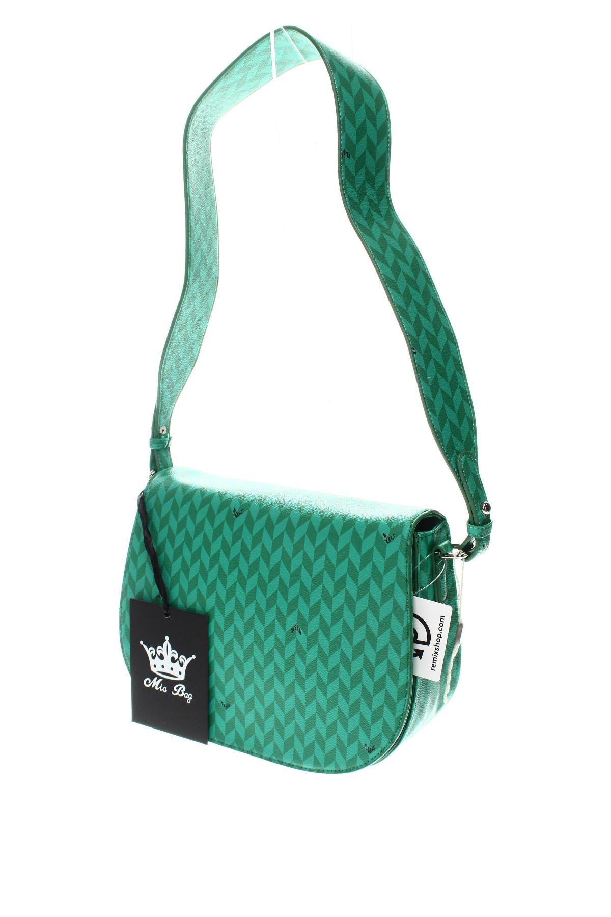 Dámska kabelka  MIA BAG, Farba Zelená, Cena  92,32 €