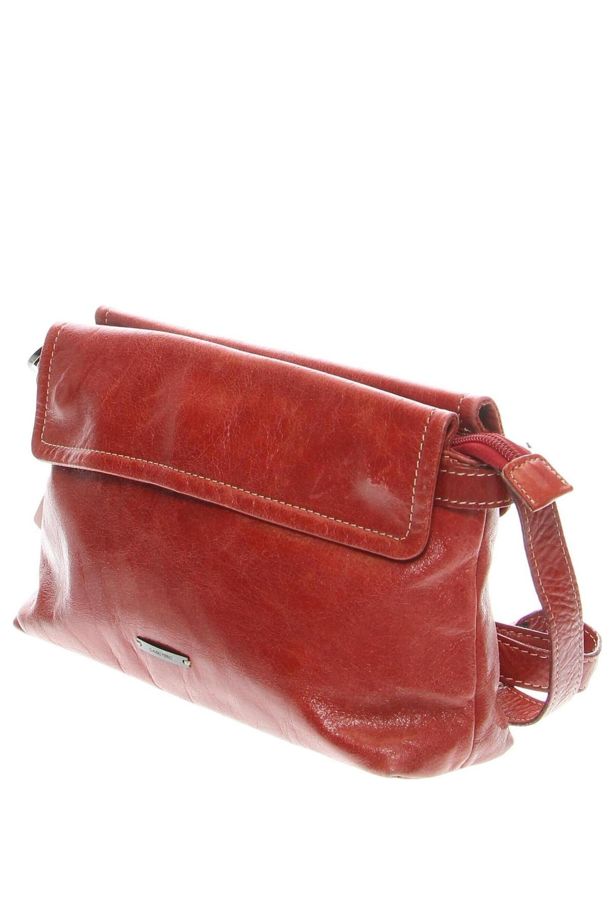Γυναικεία τσάντα Claudio Ferrici, Χρώμα Κόκκινο, Τιμή 45,51 €