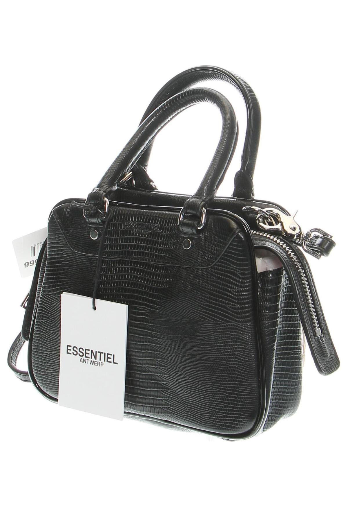 Дамска чанта Essentiel Antwerp, Цвят Черен, Цена 265,20 лв.