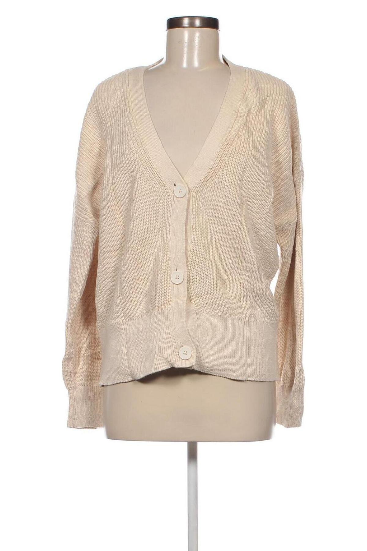 Damen Strickjacke, Größe L, Farbe Beige, Preis 4,99 €