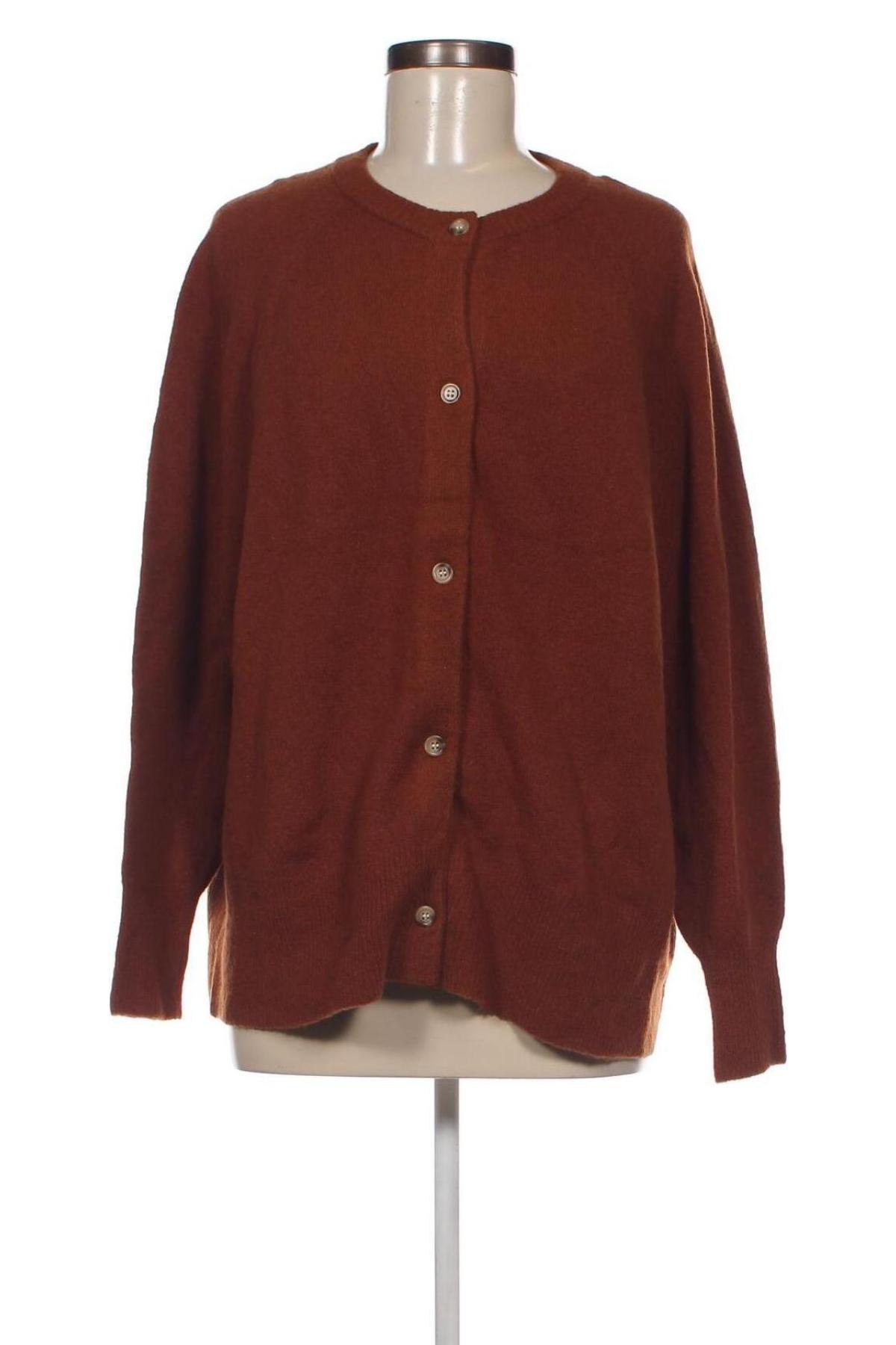 Cardigan de damă American Vintage, Mărime M, Culoare Maro, Preț 244,08 Lei