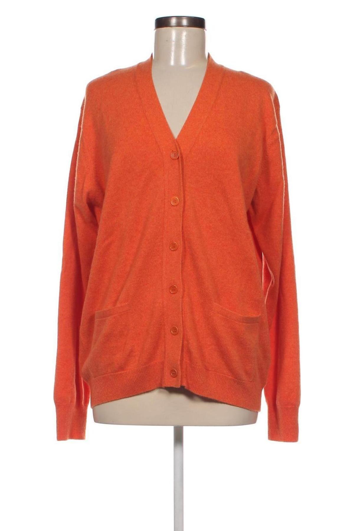 Damen Strickjacke Eric Bompard, Größe XL, Farbe Orange, Preis € 220,80