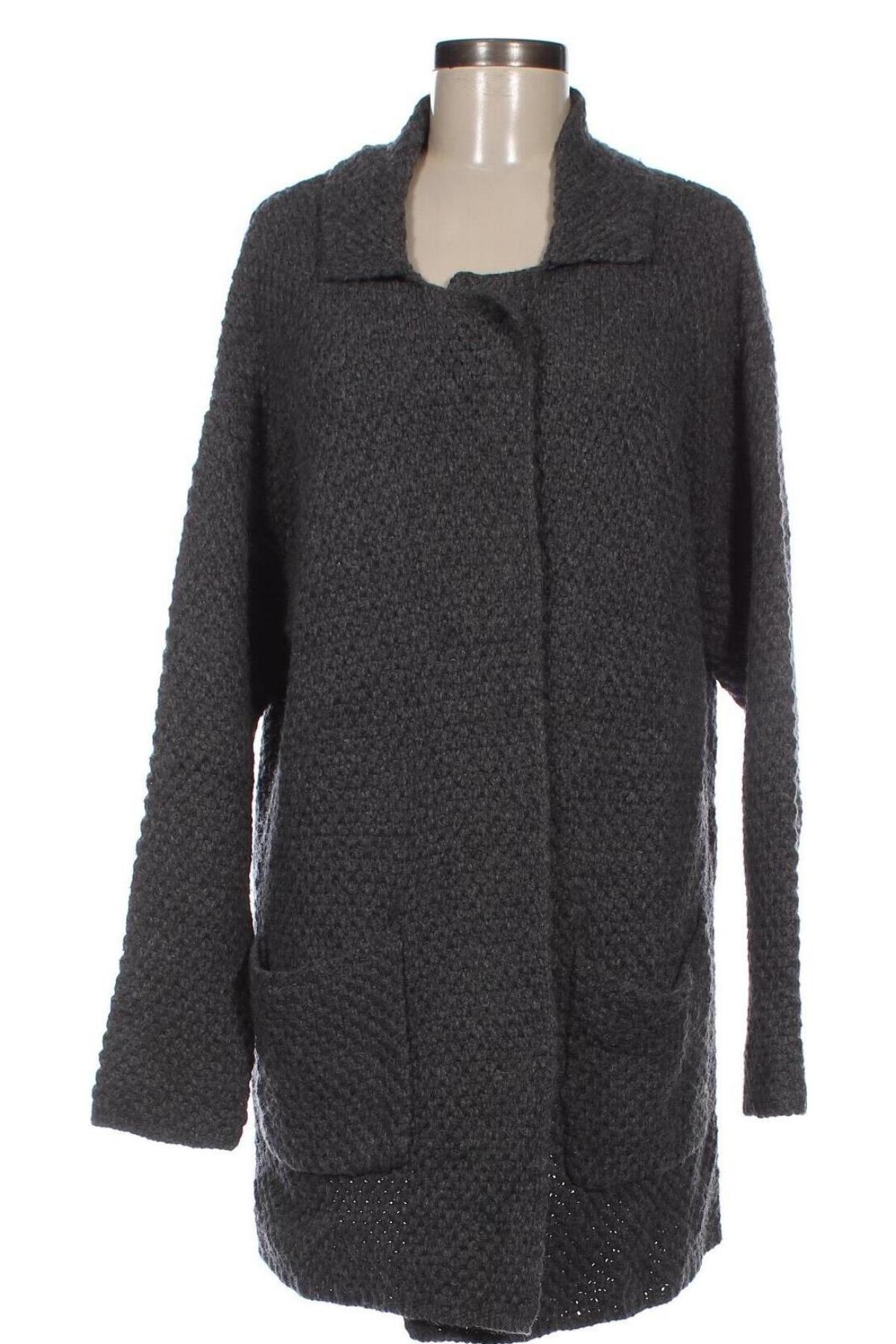 Cardigan de damă Friendtex, Mărime XXL, Culoare Gri, Preț 59,34 Lei