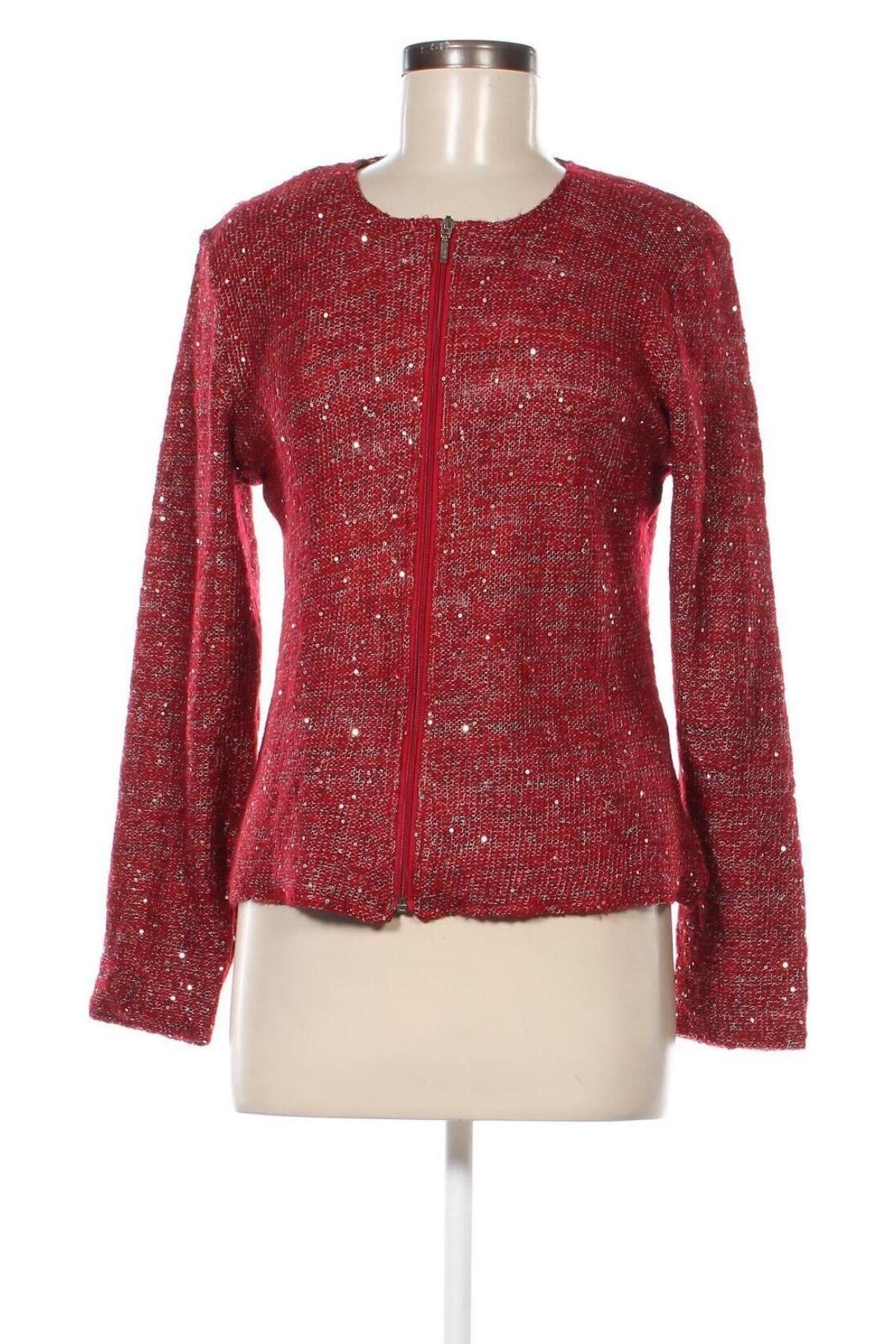 Damen Strickjacke Gerry Weber, Größe L, Farbe Rot, Preis € 14,49