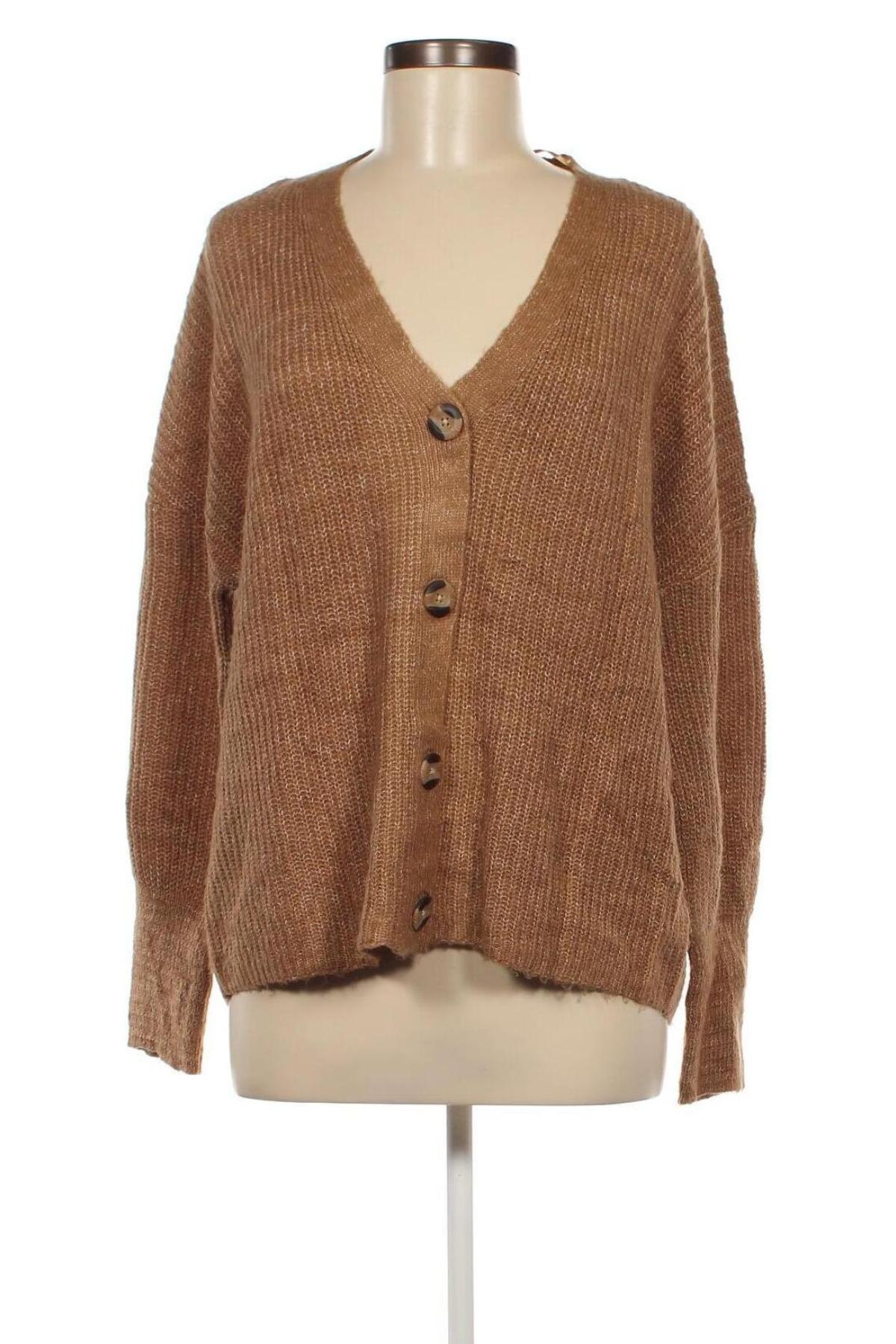 Damen Strickjacke Gina, Größe L, Farbe Beige, Preis 8,07 €